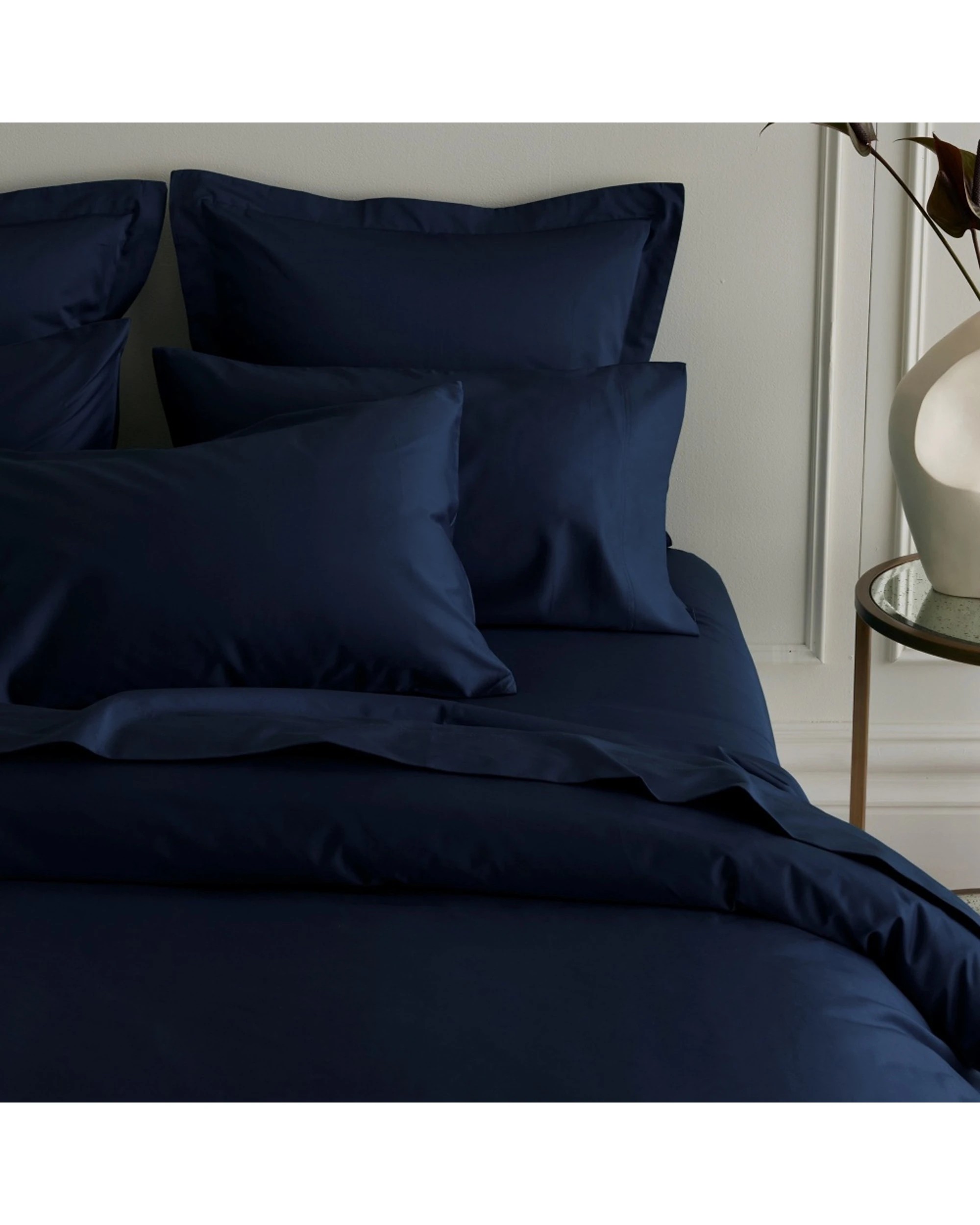 2 Bedding Co Quilt Cover Set 1200TC Egyptian Cotton Navy - King Bed - Blue, 2 of 6