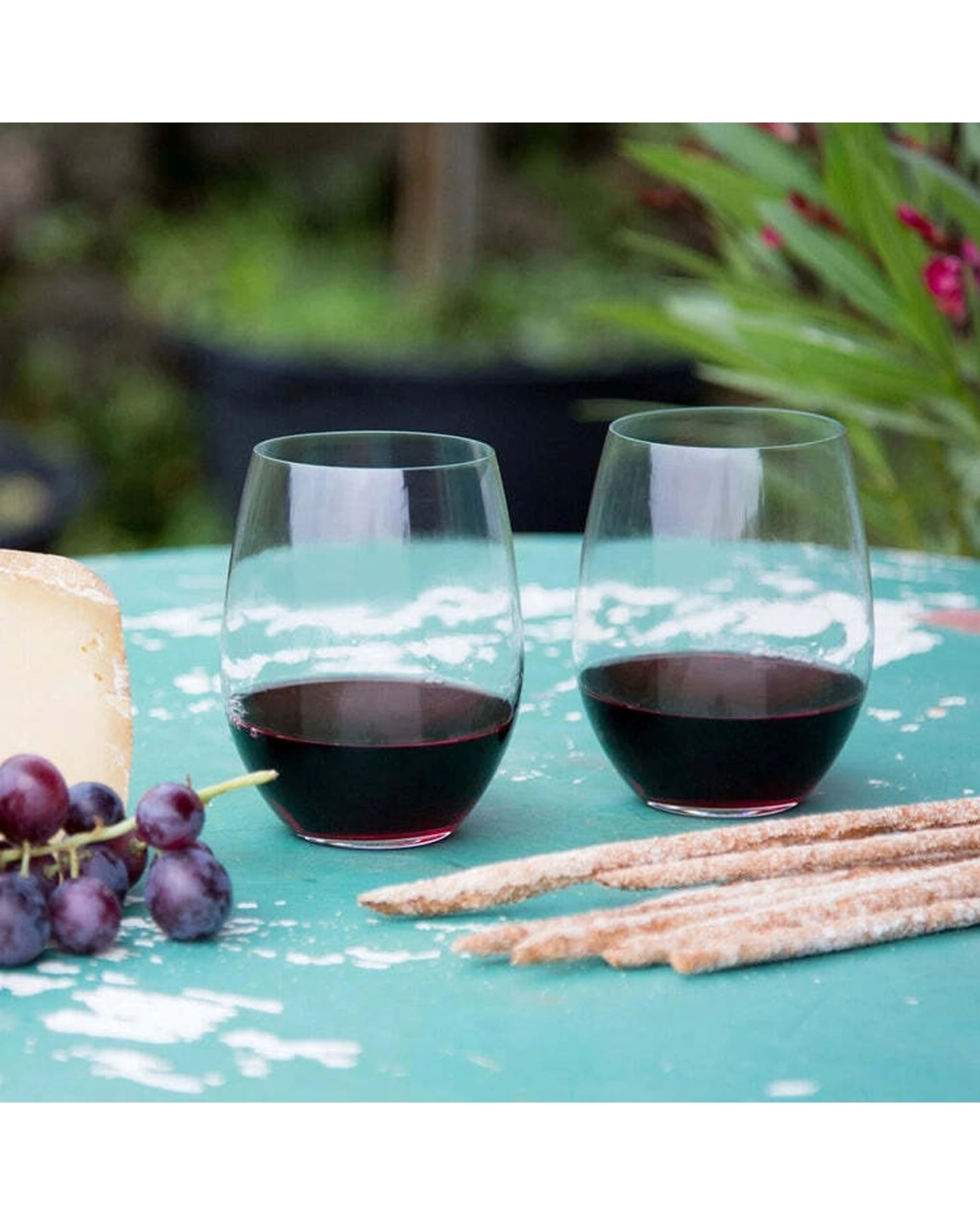 2 Riedel 4pc The O Wine Tumbler Cabernet Stemless Fine Crystal Glass Set - Clear, 2 of 3