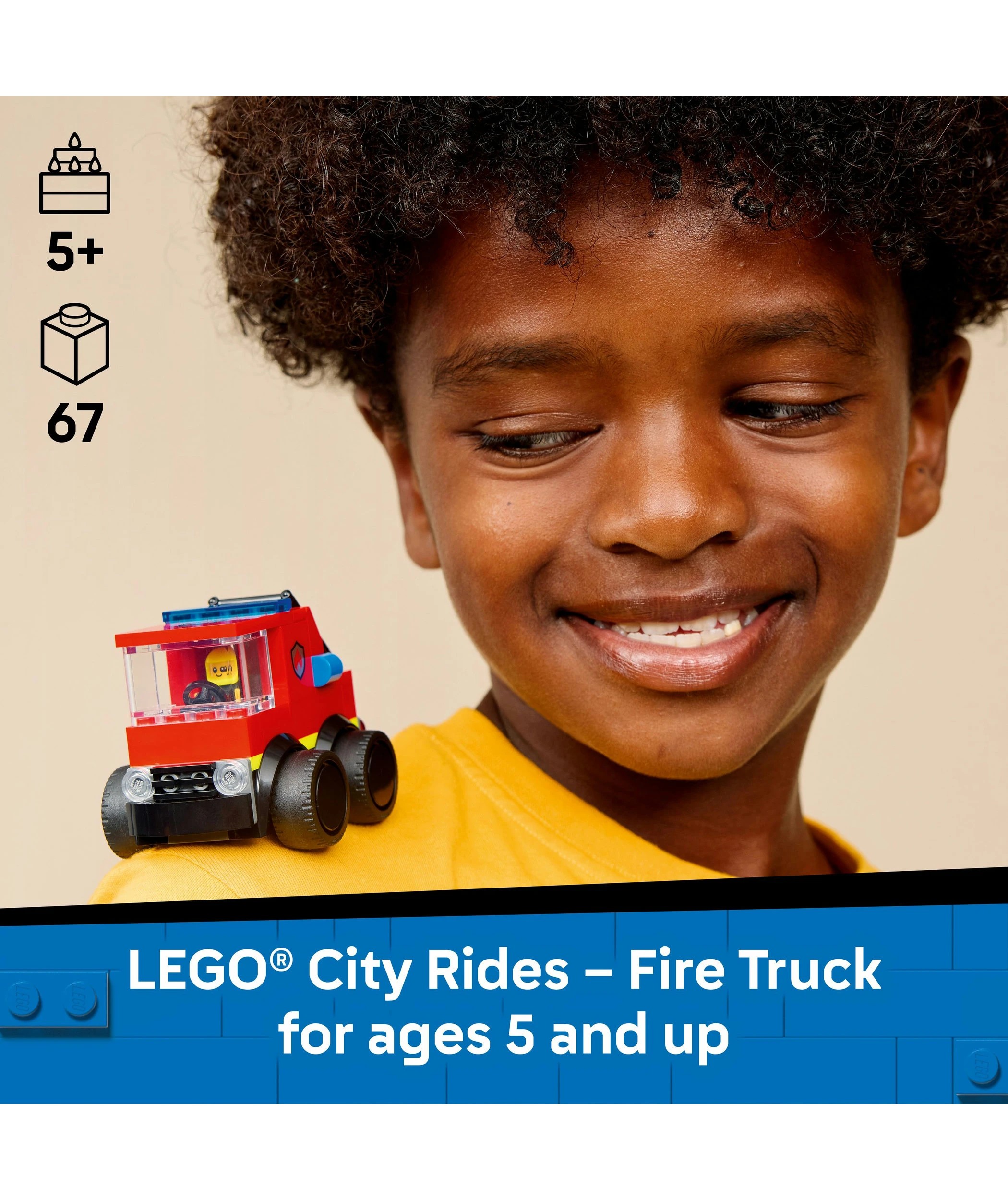 3 LEGO City Rides Fire Engine 60482, 3 of 10