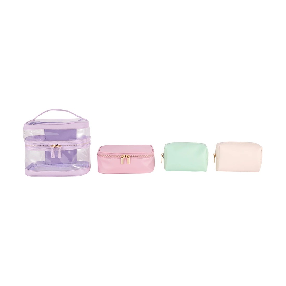 3 OXX Cosmetics 4 Piece Makeup Bag - Pastel, 3 of 9