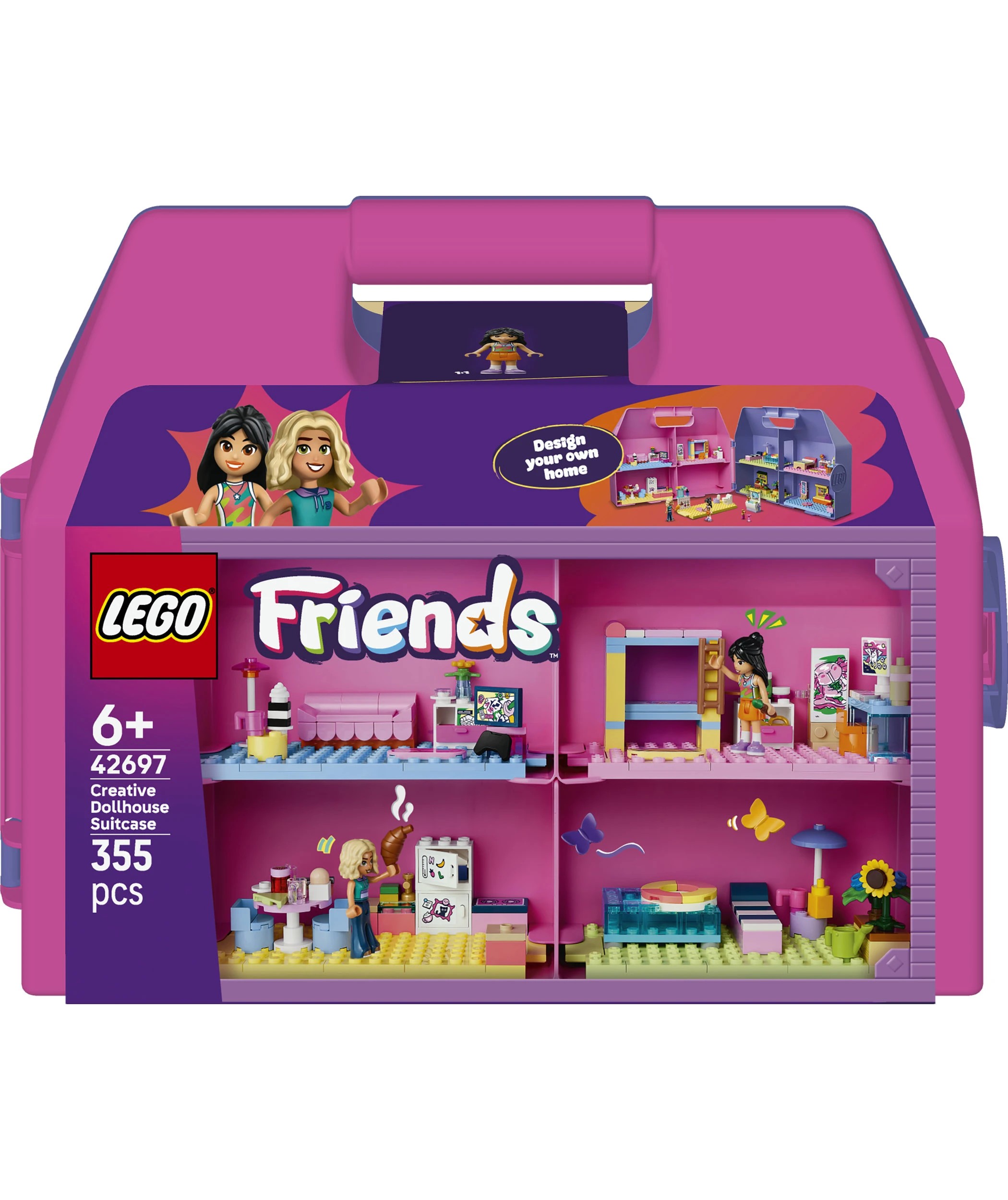 1 LEGO Friends Creative Dollhouse Suitcase 42697, 1 of 10