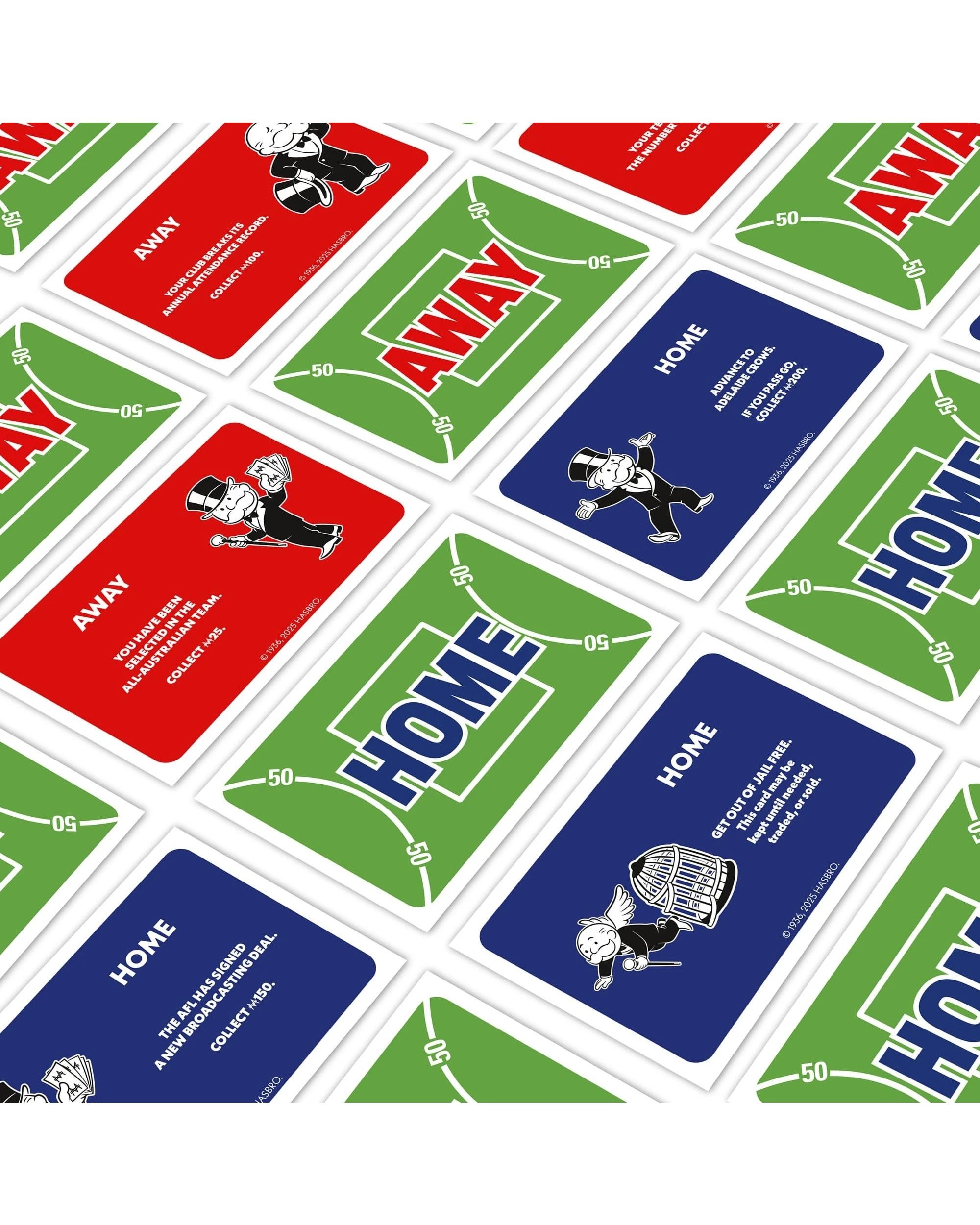 4 Monopoly AFL Refresh Edition Board Game, 4 of 9