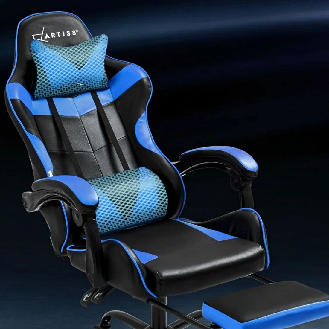 4 Artiss Gaming Office Chair Recliner Footrest - Multi, 4 of 5