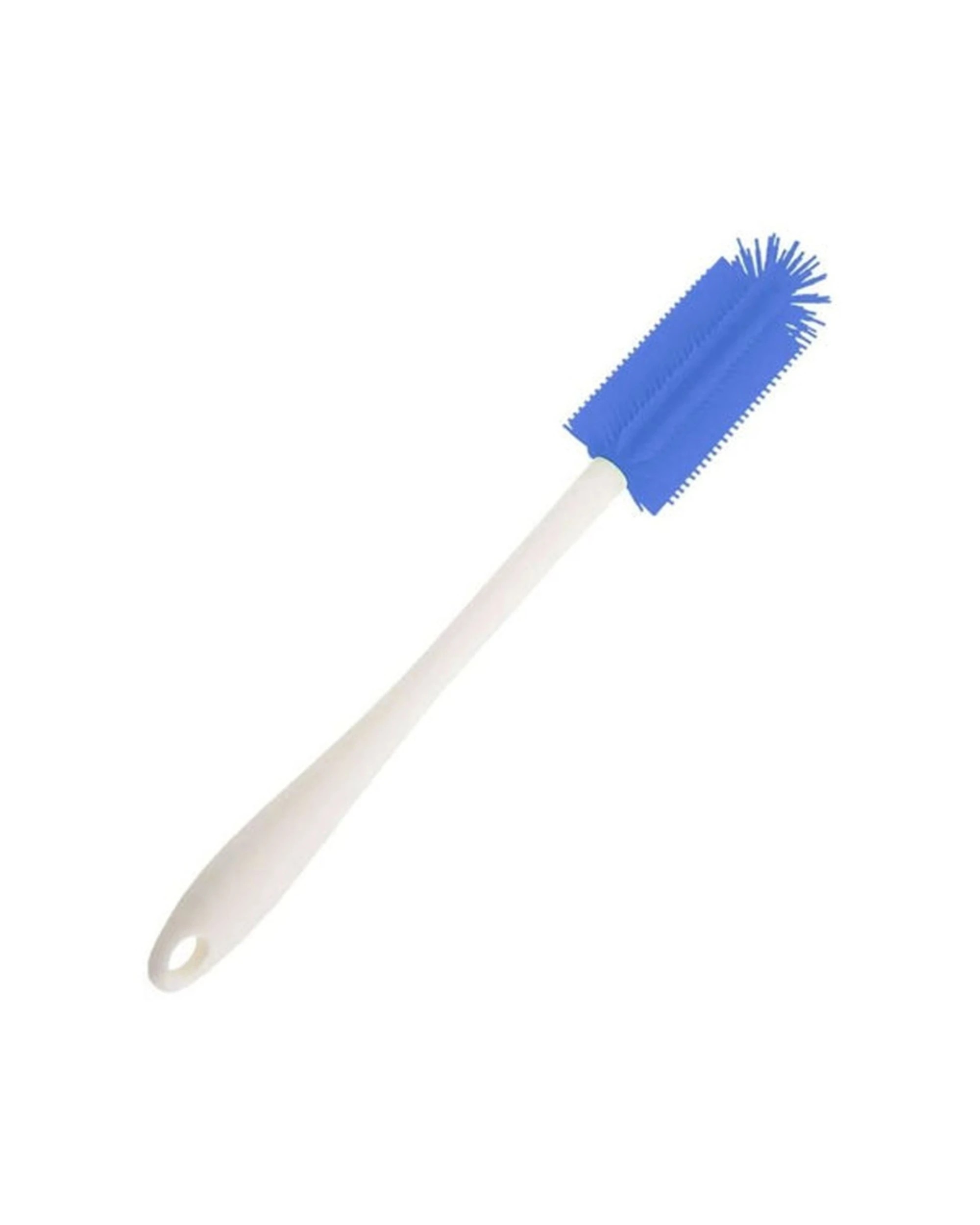 3 Appetito Silicone Bottle Brush 35.5cm Blue - Flexible Bottle and Narrow-Space Cleaner - Blue, 3 of 3