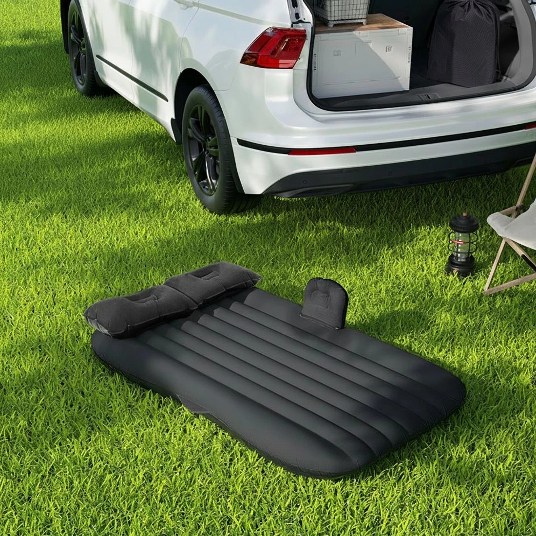 5 Weisshorn Car Mattress Inflatable SUV Back Seat Camping Bed - Single Bed - Black, 5 of 6