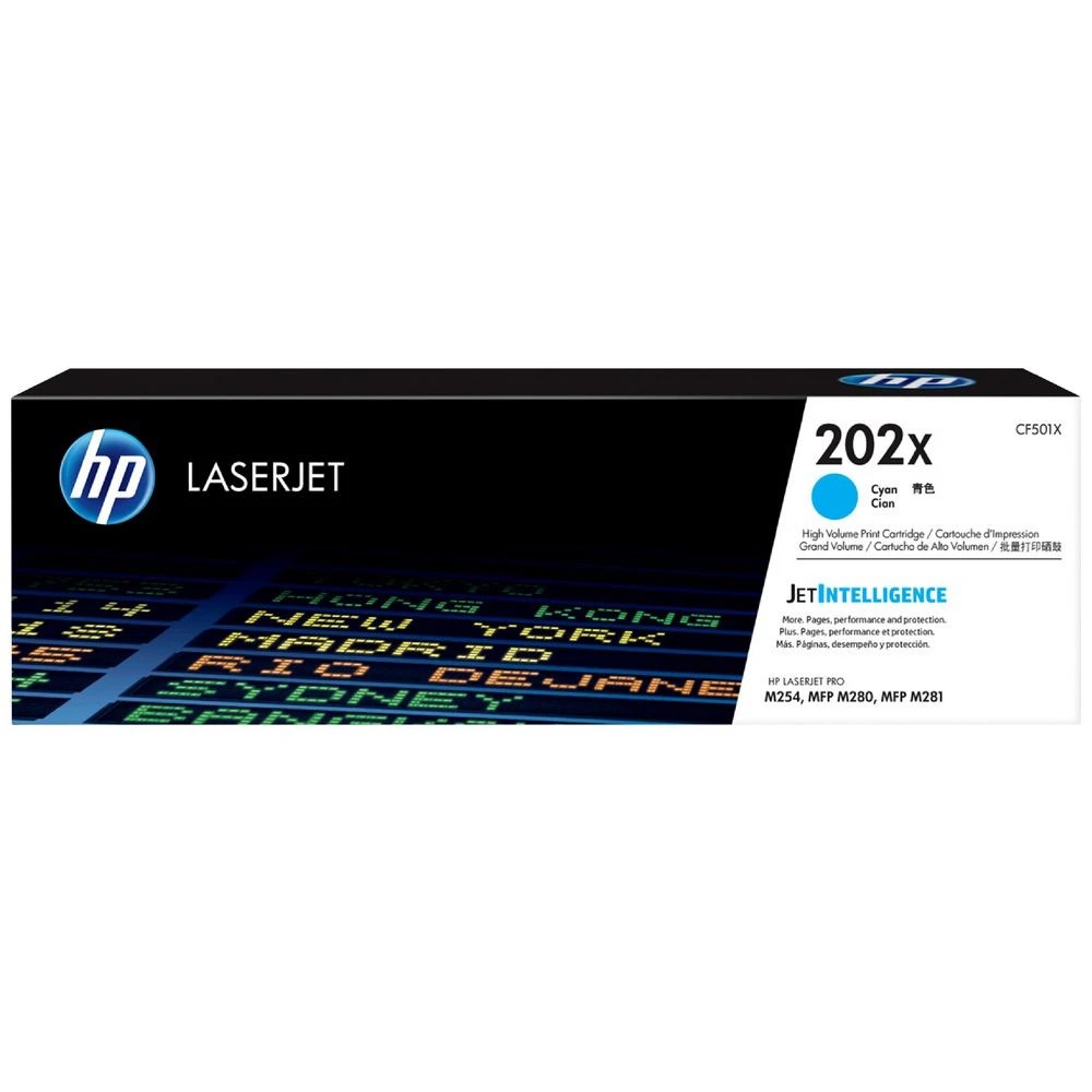 1 HP 202X Toner Cartridge Cyan, 1 of 1