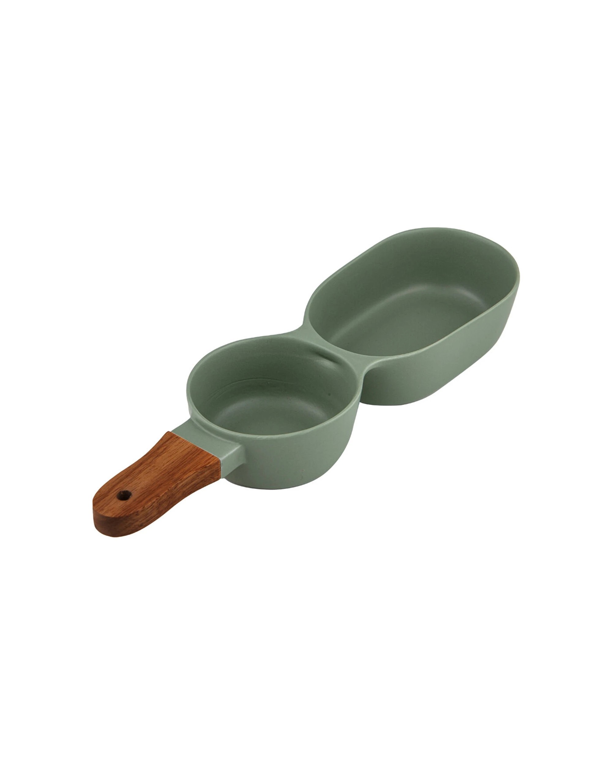 1 Ladelle Essentials 2-Part Porcelain Serve Stick 26.5cm Sage - Green, 1 of 1