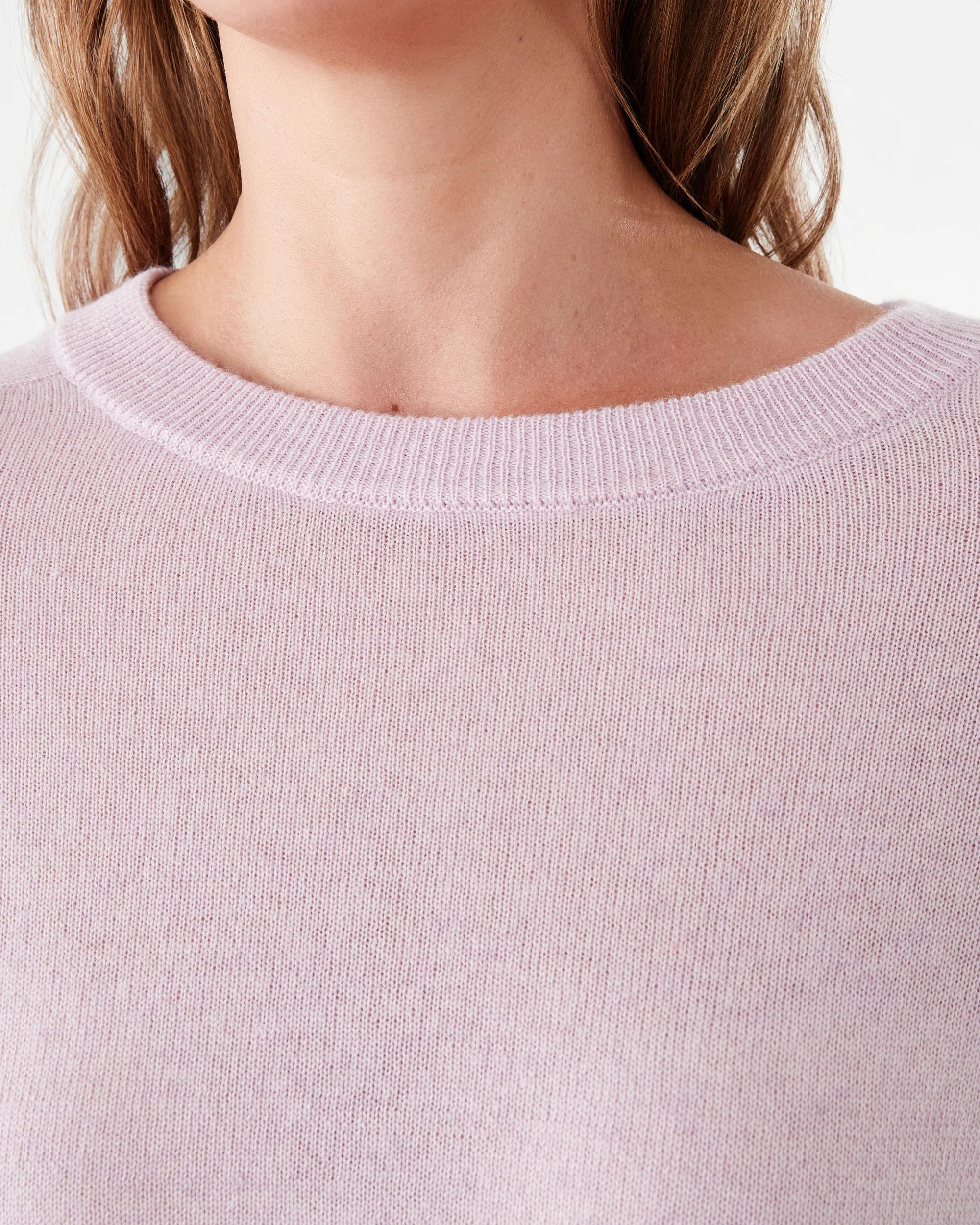 4 Merino Wool Jumper Soft Prpl, 4 of 5