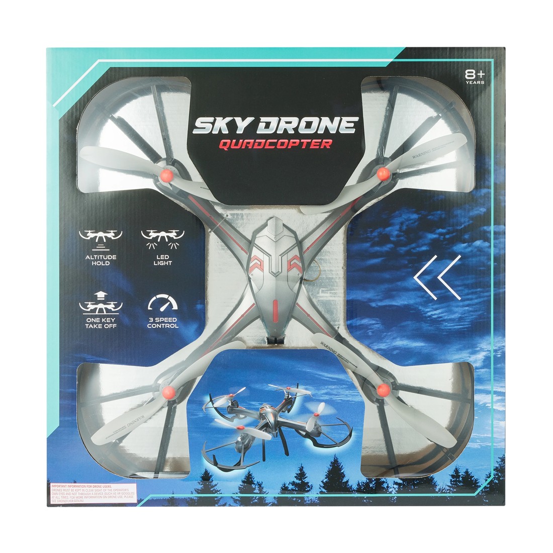 1 Sky Drone Quadcopter, 1 of 9