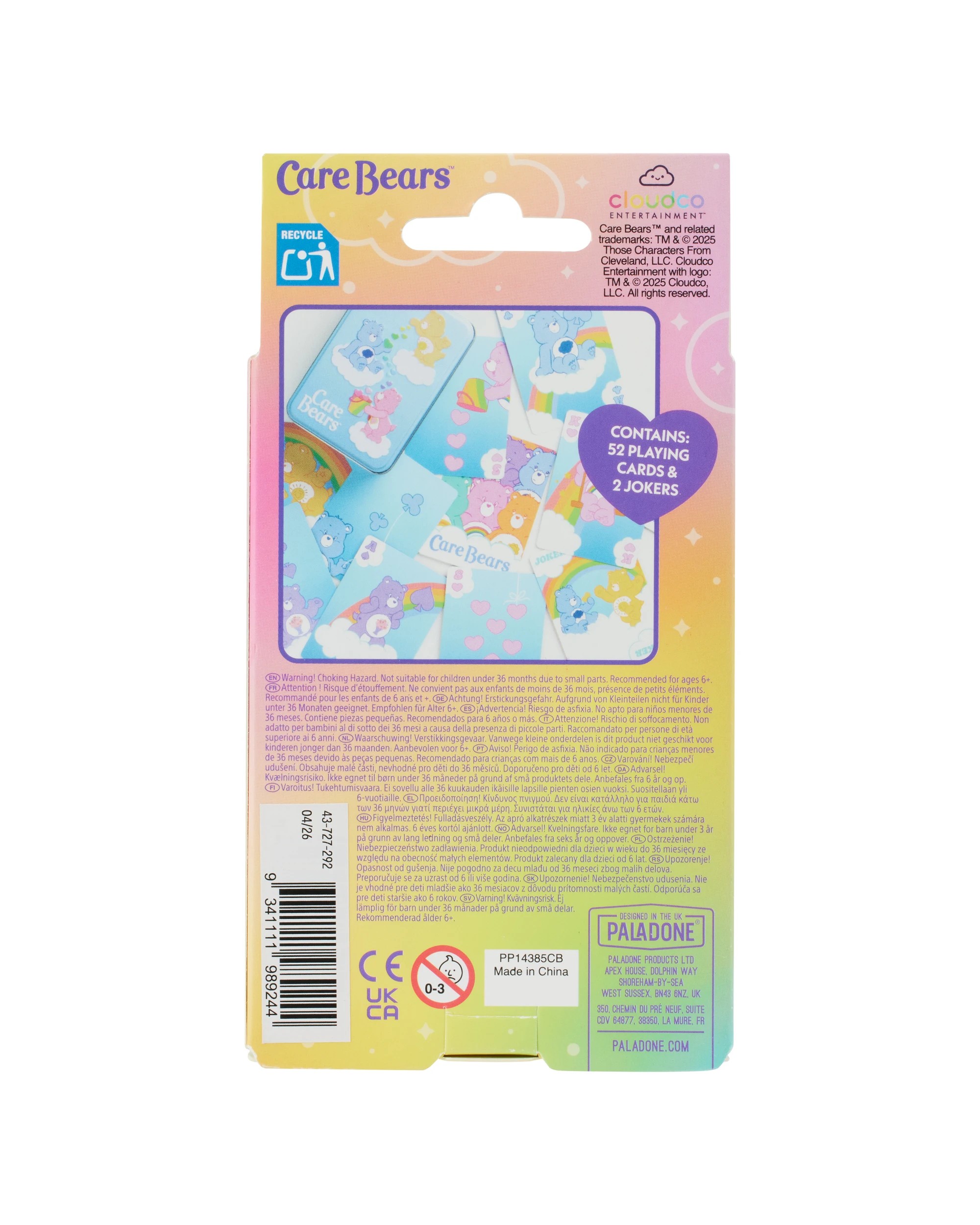 4 Care Bears Playing Cards, 4 of 4