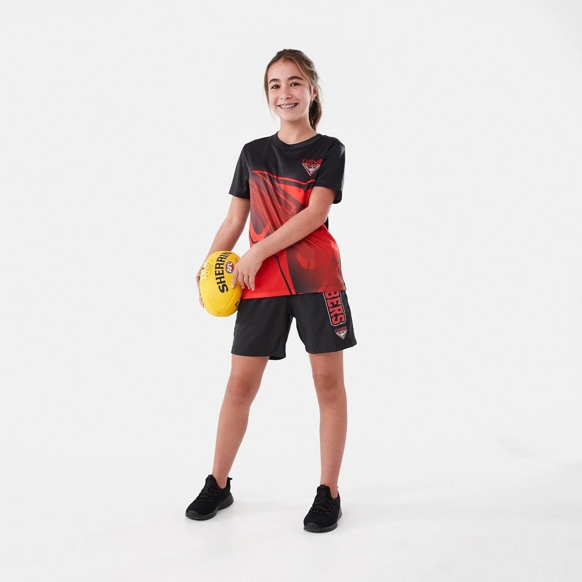 1 Official AFL Kids Training T-shirt Essendon, 1 of 10