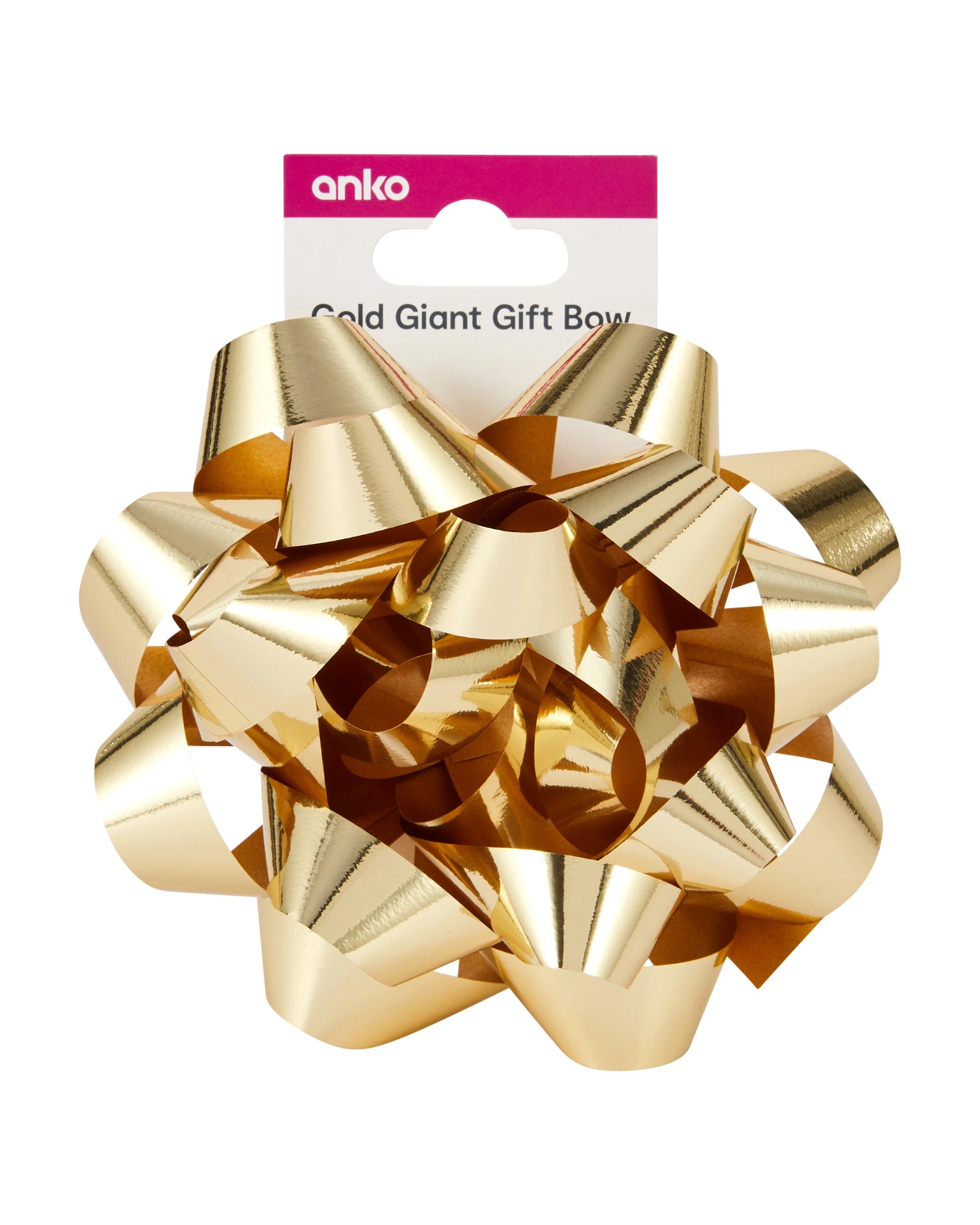 1 Giant Gift Bow - Gold Look, 1 of 3