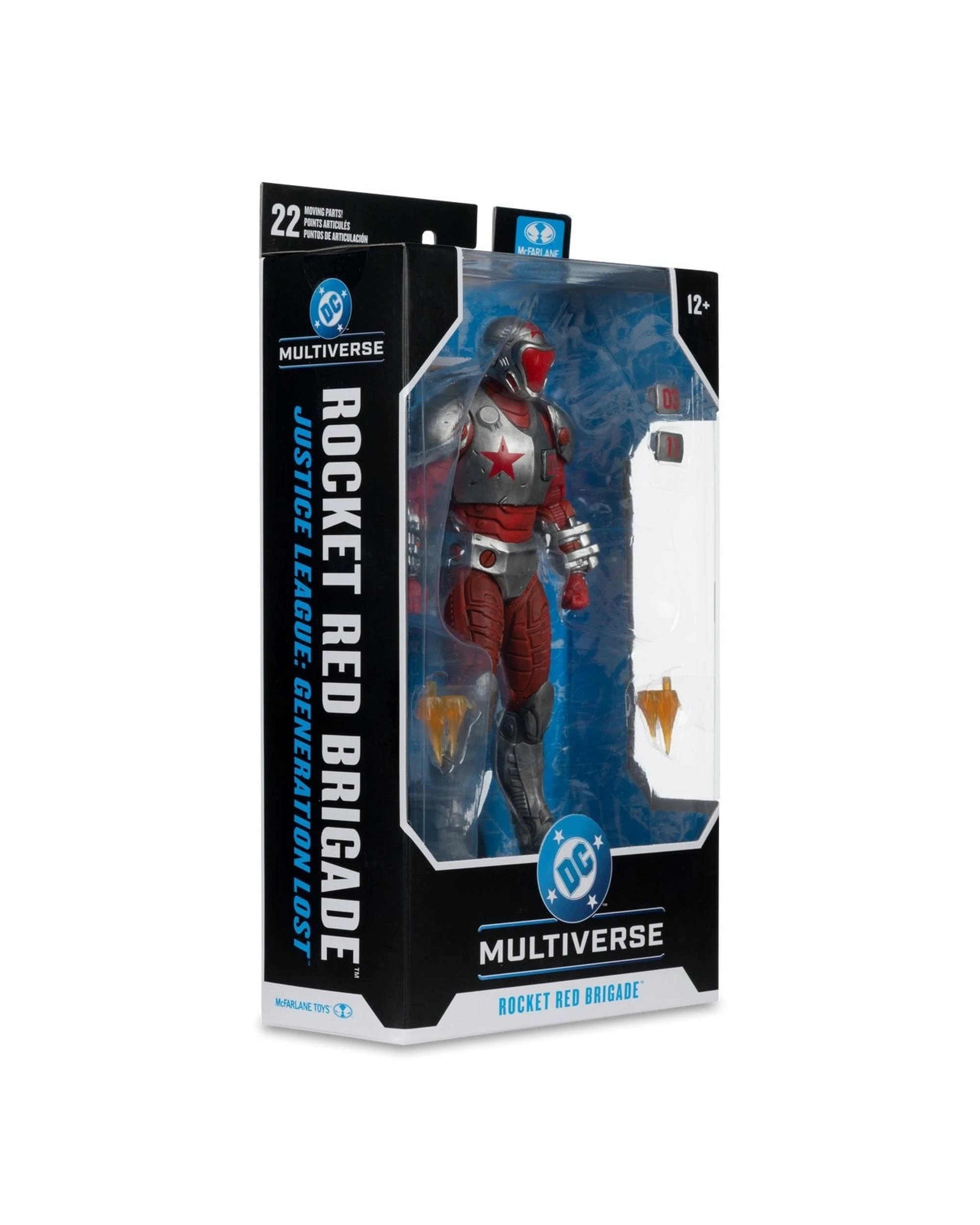 8 DC Multiverse Justice League: Generation Lost Rocket Red Brigade 7 inch Action Figure, 8 of 9