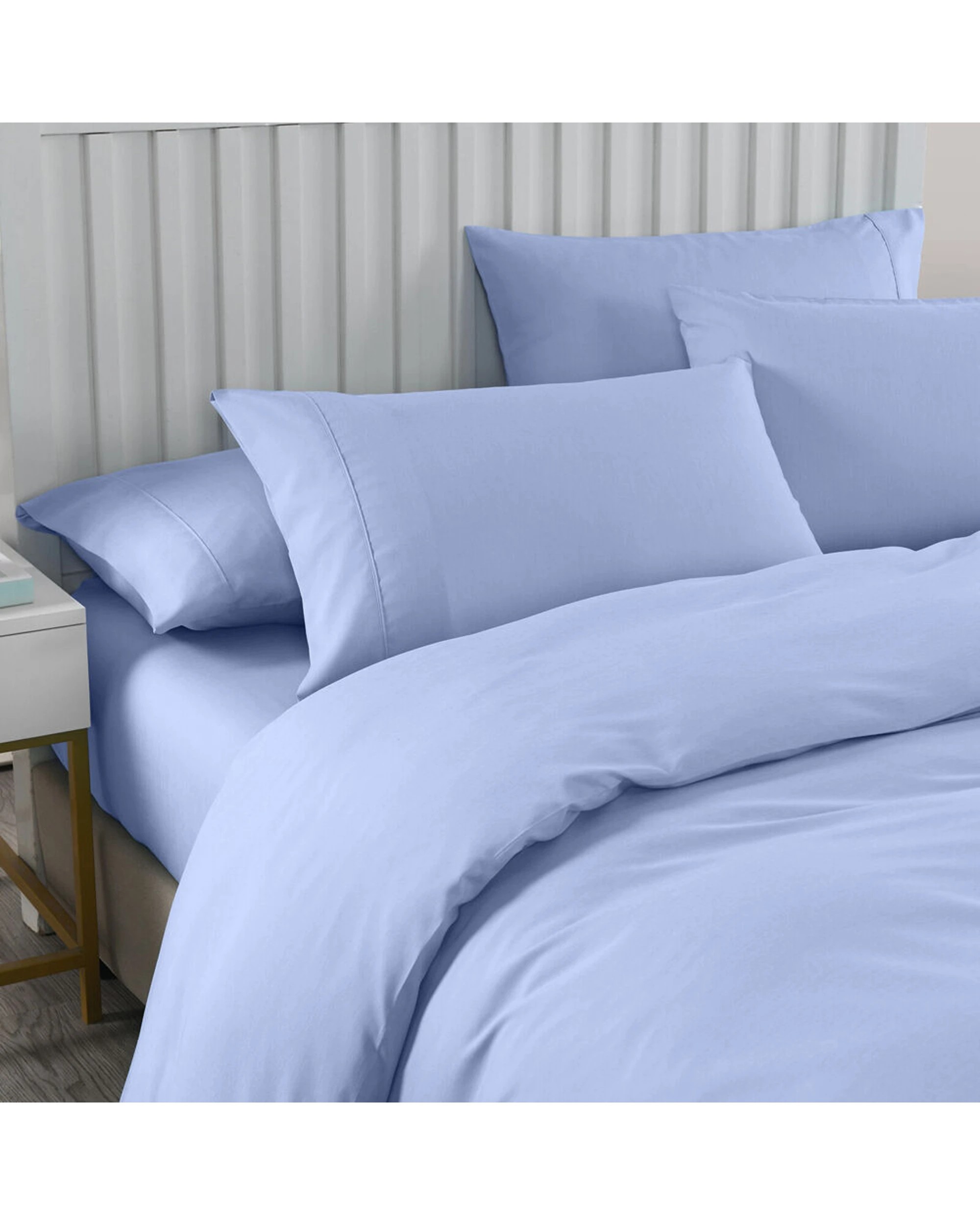 2 Royal Comfort 6pc Bamboo Cooling 2000TC Combo Set Quilt Cover & Pillowcases Set Light - King Bed, 2 of 5