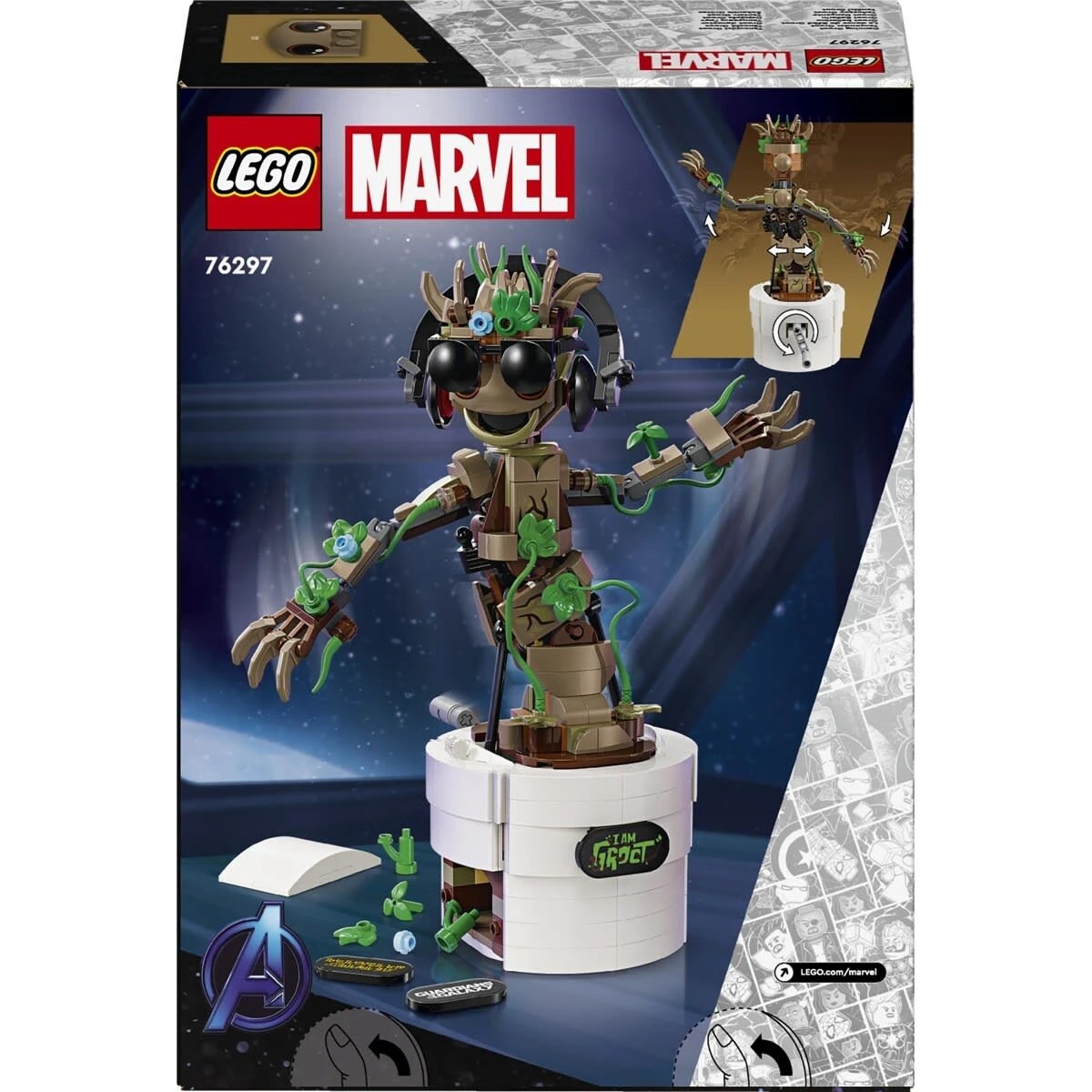 10 LEGO Marvel Dancing Groot 76297, 10 of 10