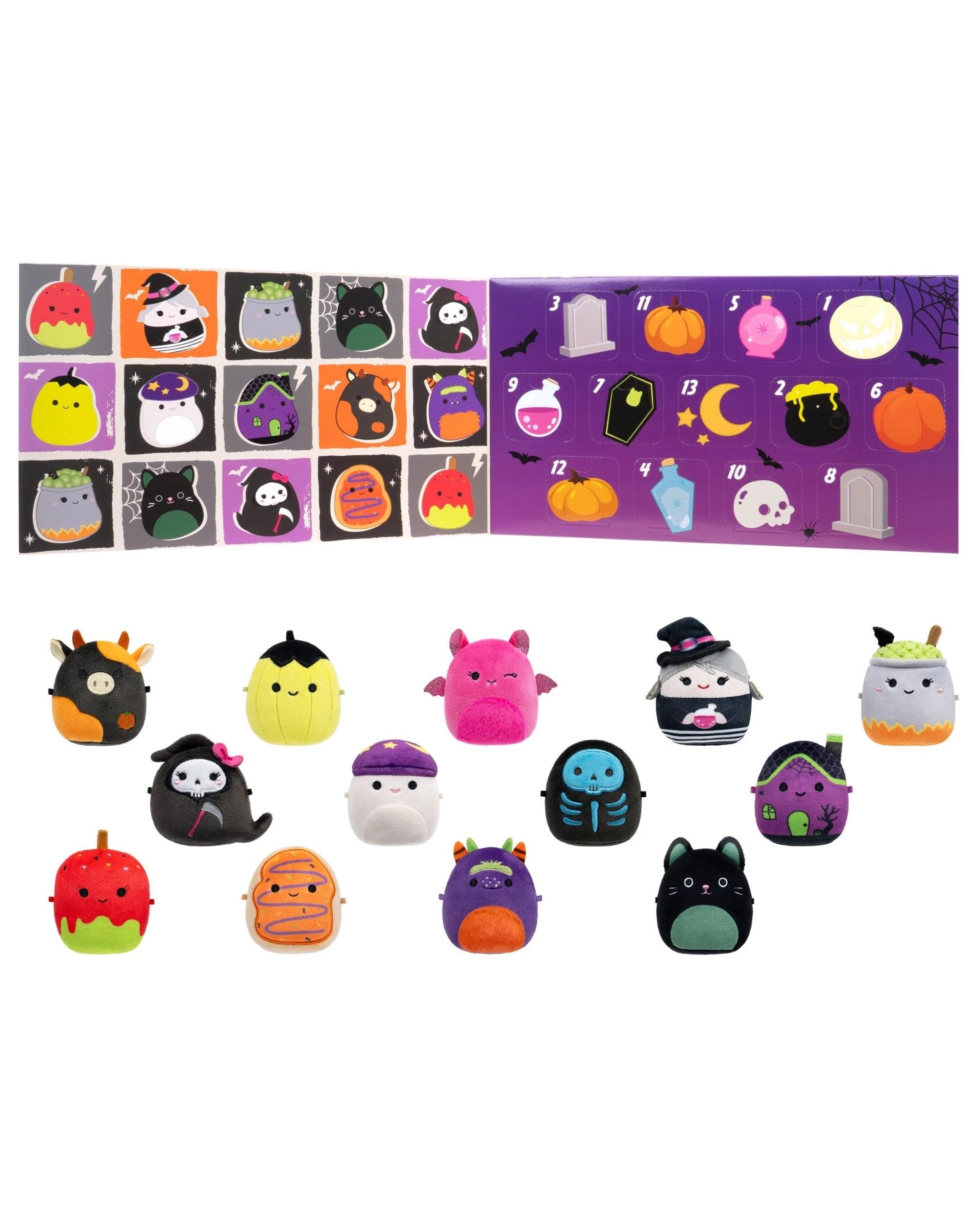 1 Squishmallows Micromallows 2026 Halloween Advent Calendar 2.5 inch Plush 13 Pack, 1 of 9
