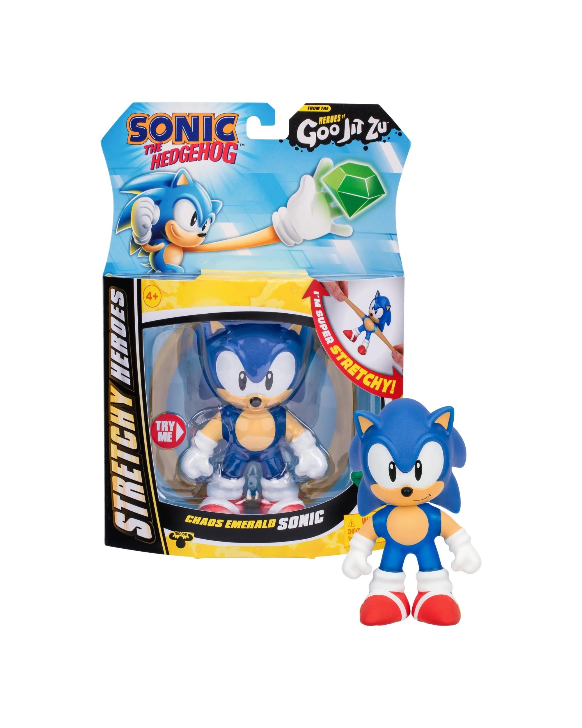 1 Heroes of Goo-Jit-Zu Sonic the Hedgehog Chaos Emerald Sonic Hero Pack, 1 of 8