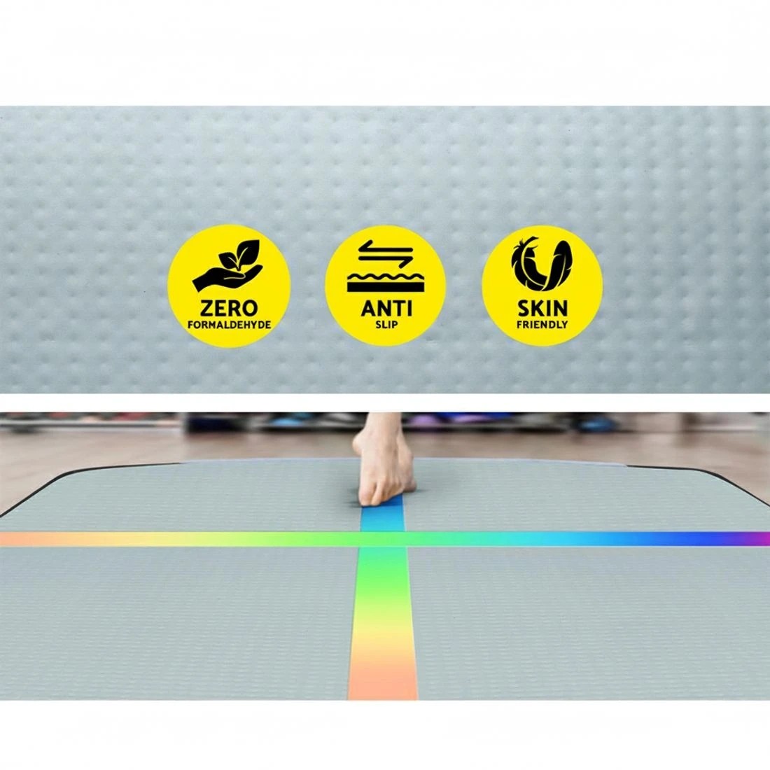 4 Everfit 5M Air Track Gymnastics Tumbling Exercise Cheerleading Mat Inflatable - Multi, 4 of 6