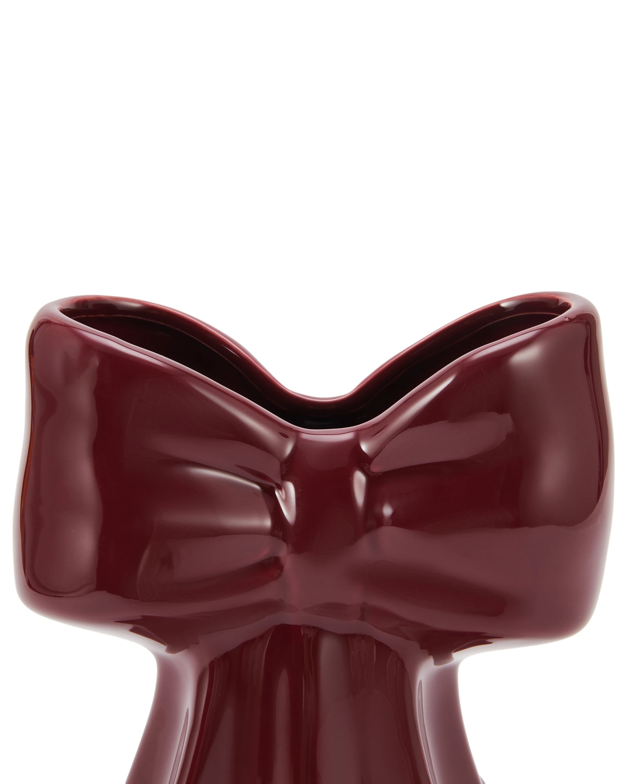 4 Christmas Bow Vase - Fig, 4 of 5