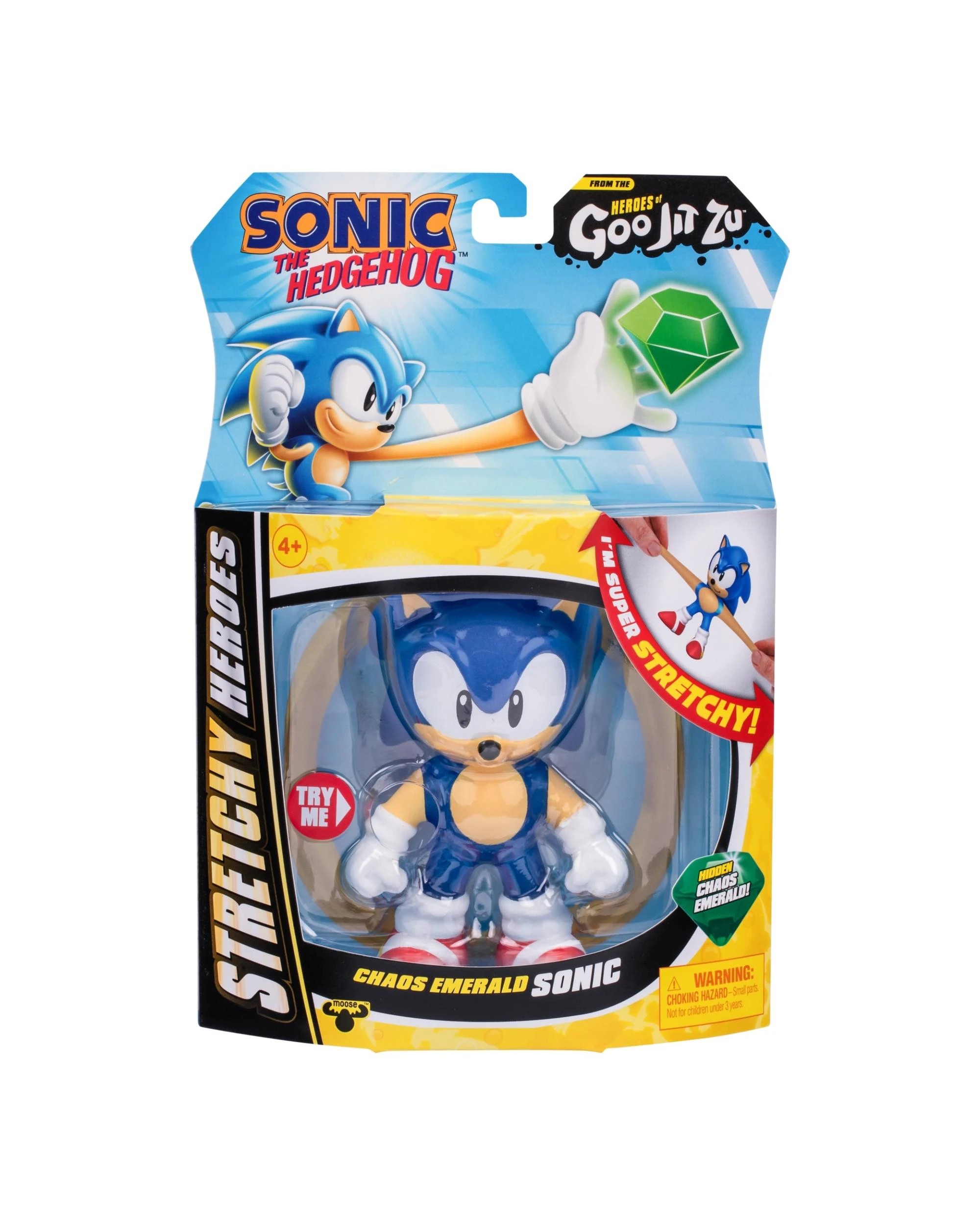 6 Heroes of Goo-Jit-Zu Sonic the Hedgehog Chaos Emerald Sonic Hero Pack, 6 of 8