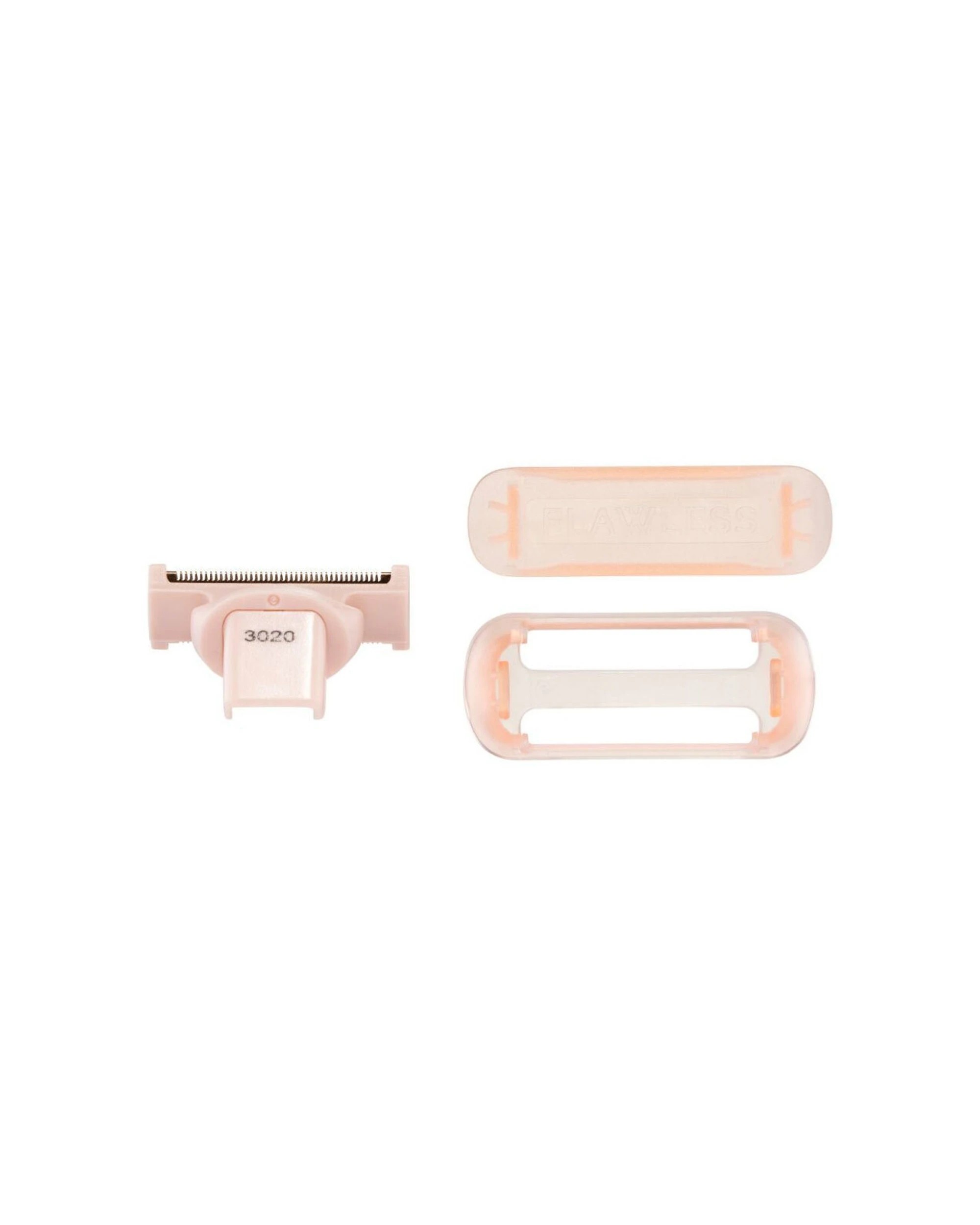 3 Flawless Finishing Touch Nu Razor Head Replacement With SensaGuard Cover 2PK - Pink, 3 of 3