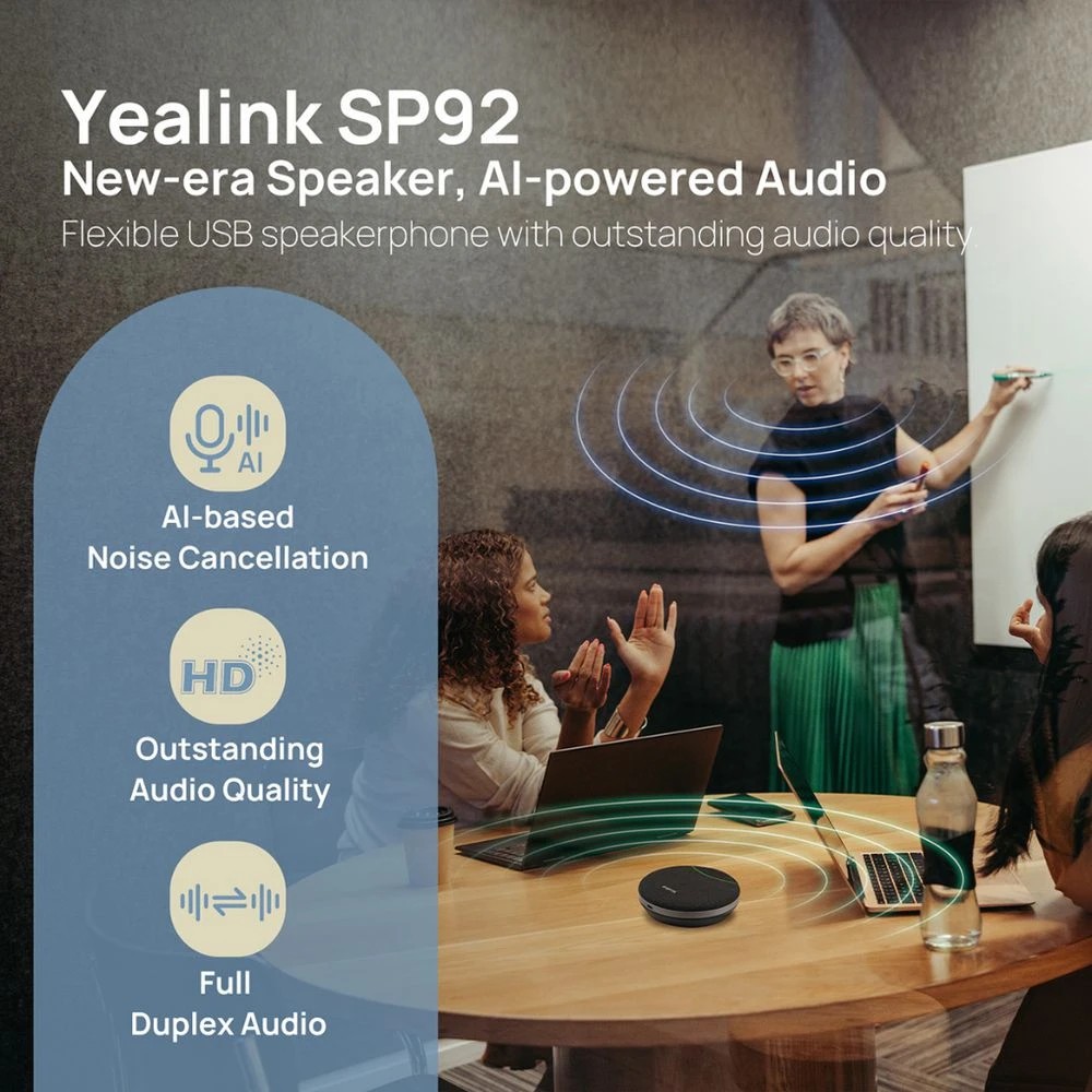 4 Yealink SP92 Bluetooth Speakerphone, 4 of 4