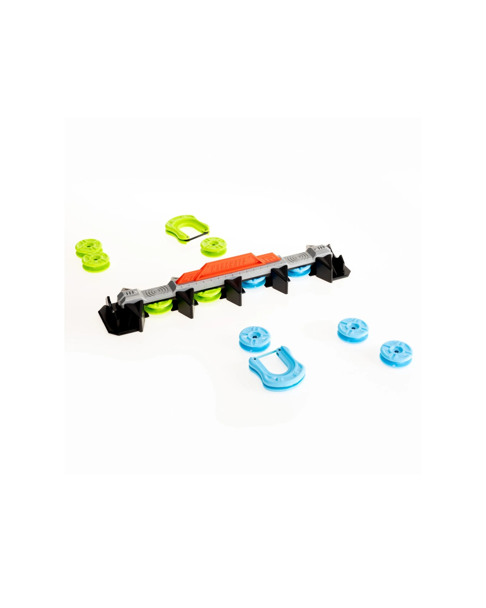 2 TOMY 13pc Magshuto Magnetic Trick Shot Knockout Rail Kids Toy Set - Multi, 2 of 8