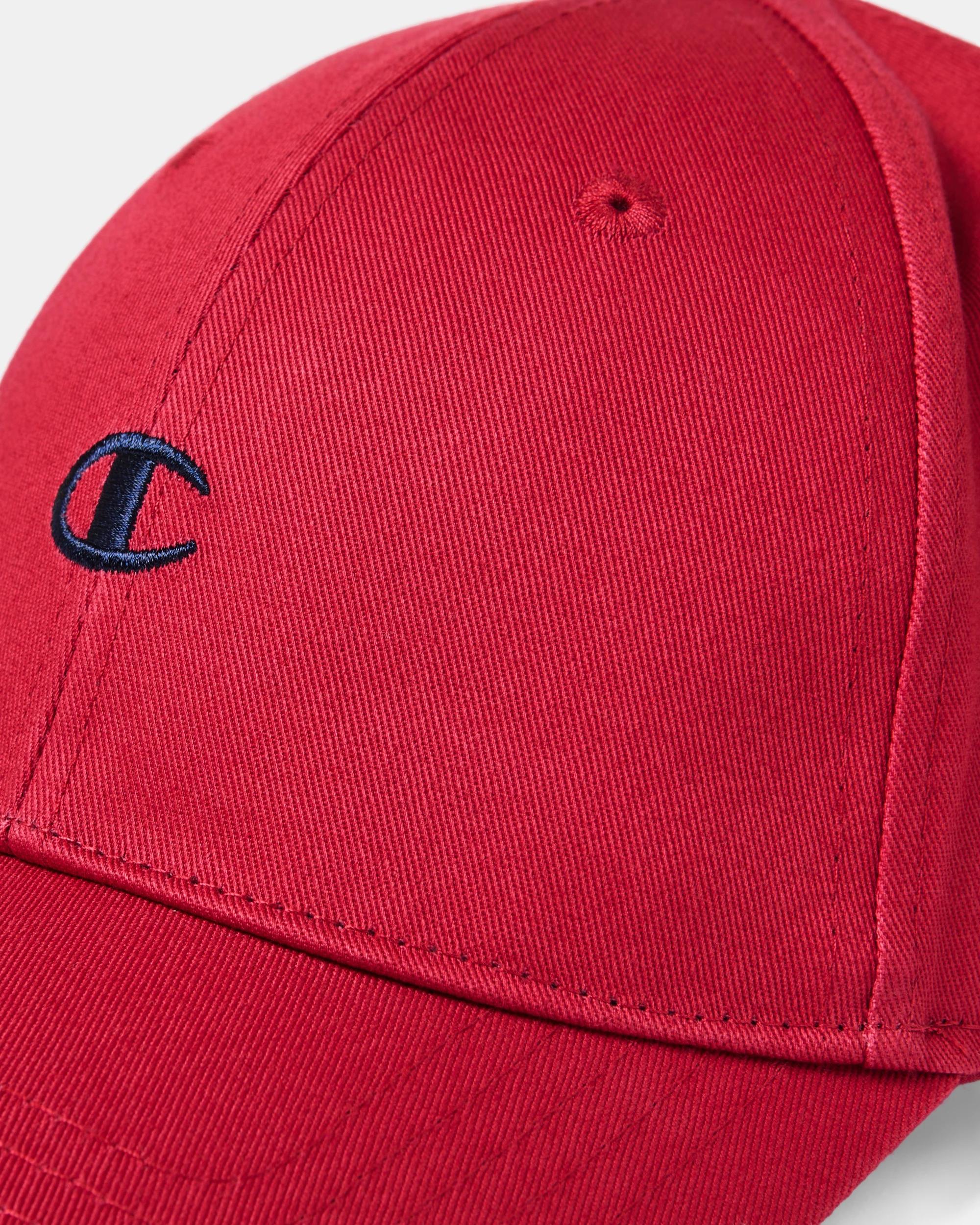 4 Champion Logo Cap Dep Claret, 4 of 4