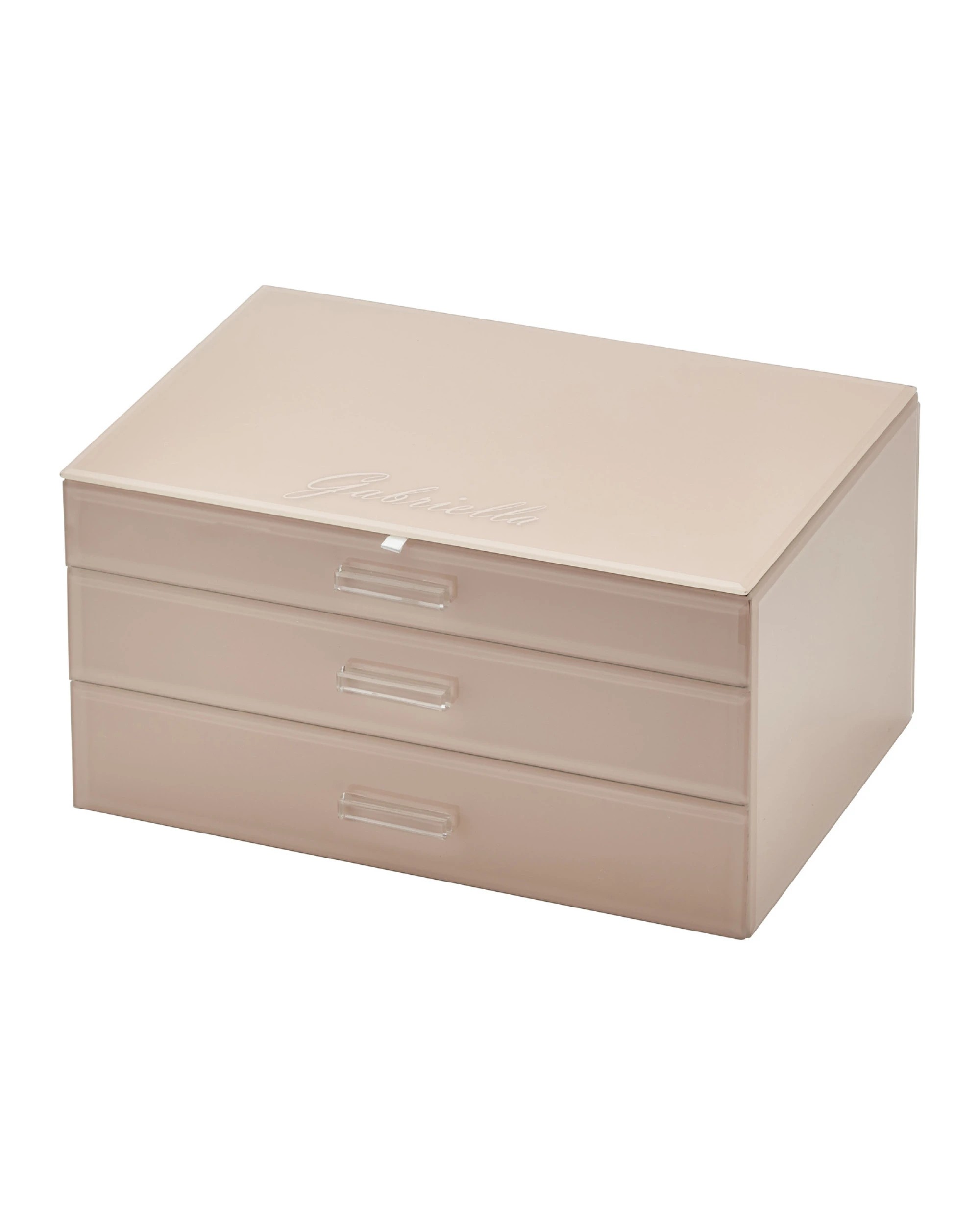 4 One Six Eight London Gabriella Jewellery Box - Blush - XL - Pink, 4 of 5