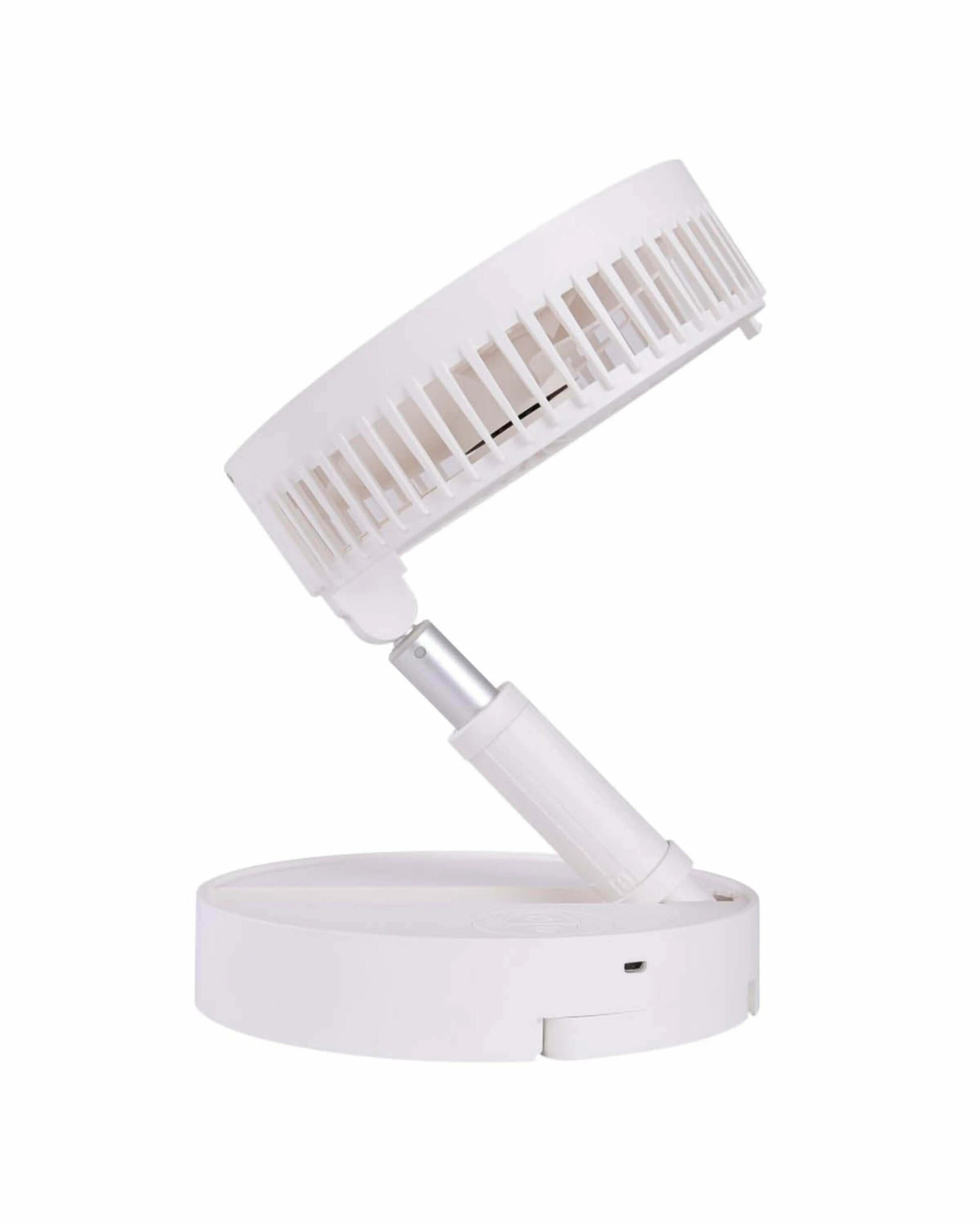 2 Heller 19cm Portable Cordless Fan - WHITE, 2 of 4