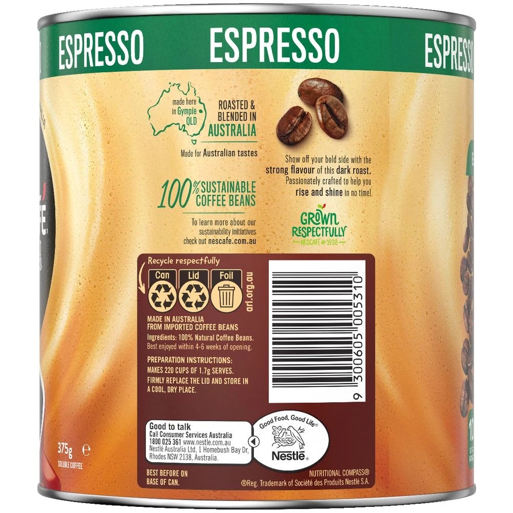 2 Nescafe Espresso Coffee 375g, 2 of 2