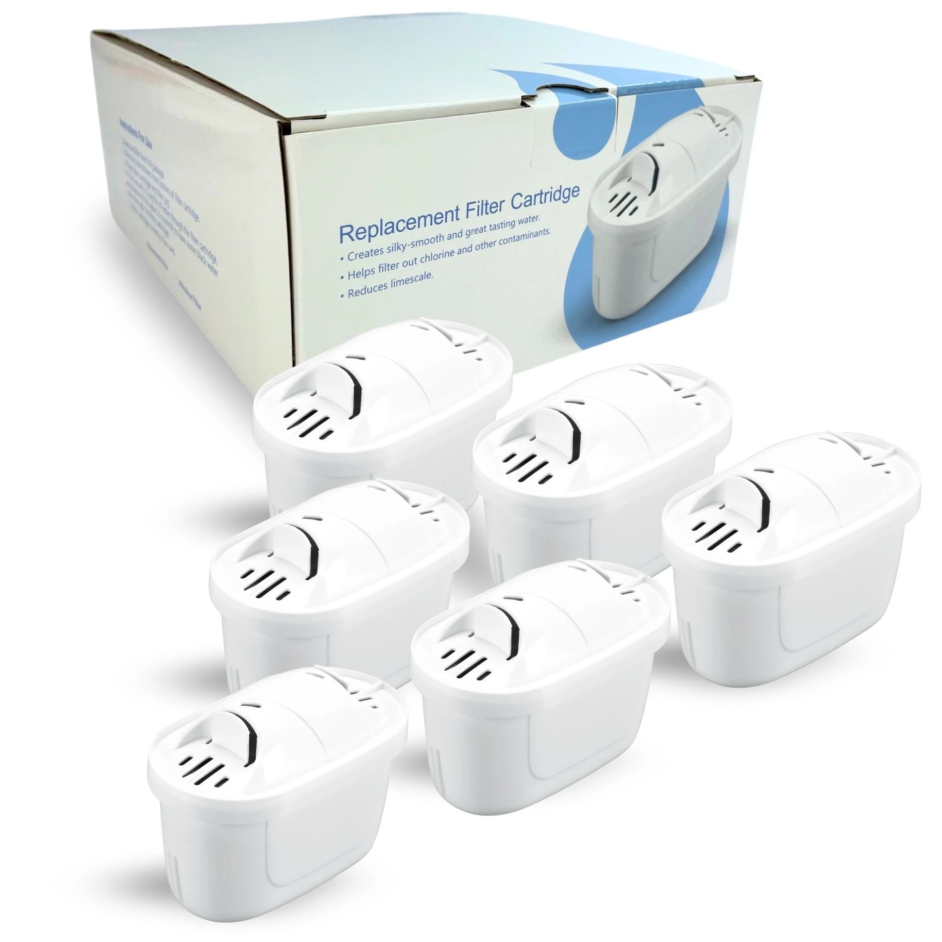 2 Hygieia 6pk Filter Cartridges For Brita Water Jugs - White, 2 of 2