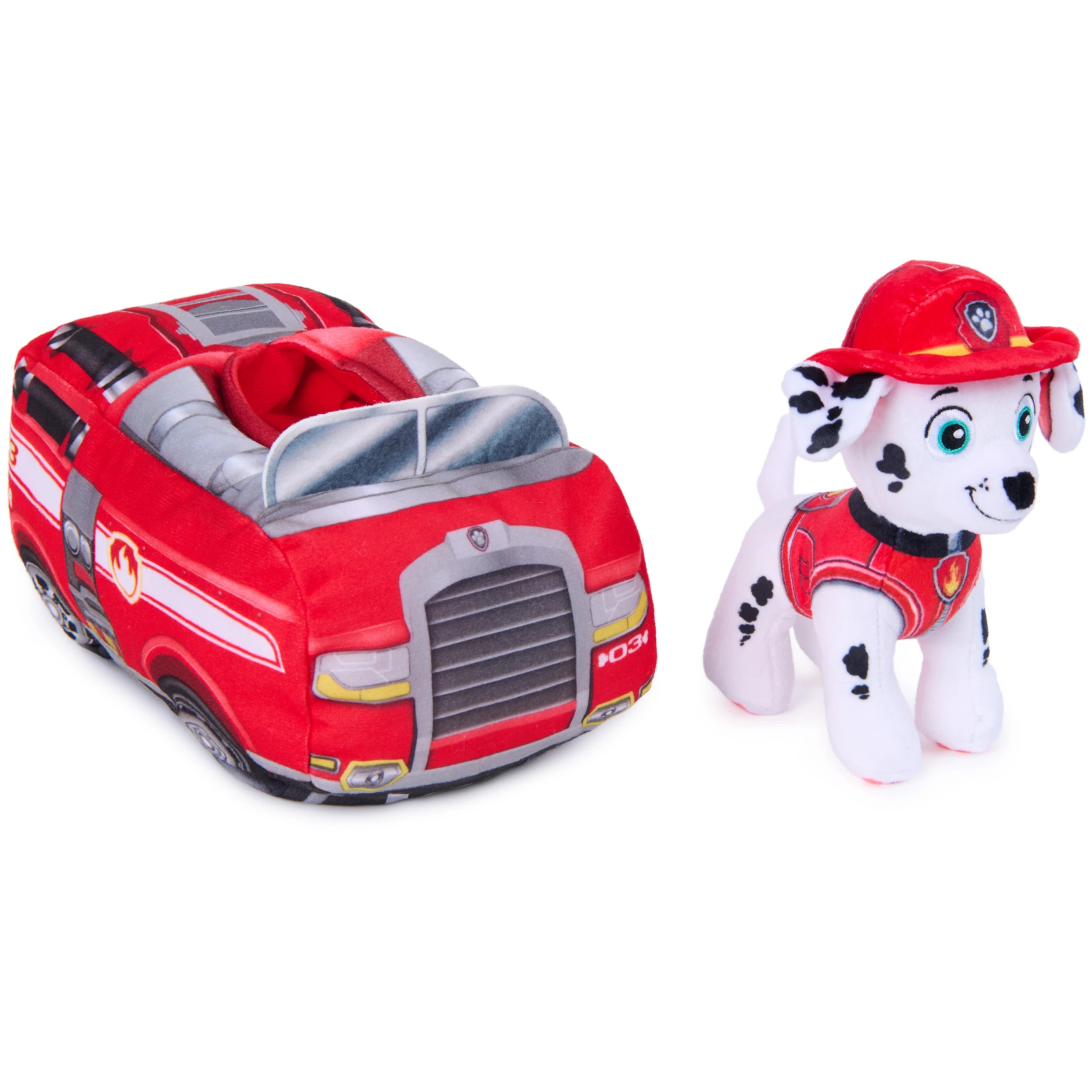 8 Paw Patrol 2 - in - 1 Rescue Marshall Plush - Red, 8 of 8
