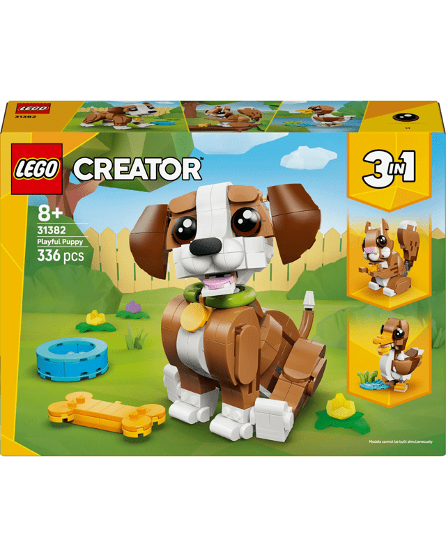 LEGO Creator 3 in 1 Cute Animals: Playful Puppy Dog 3