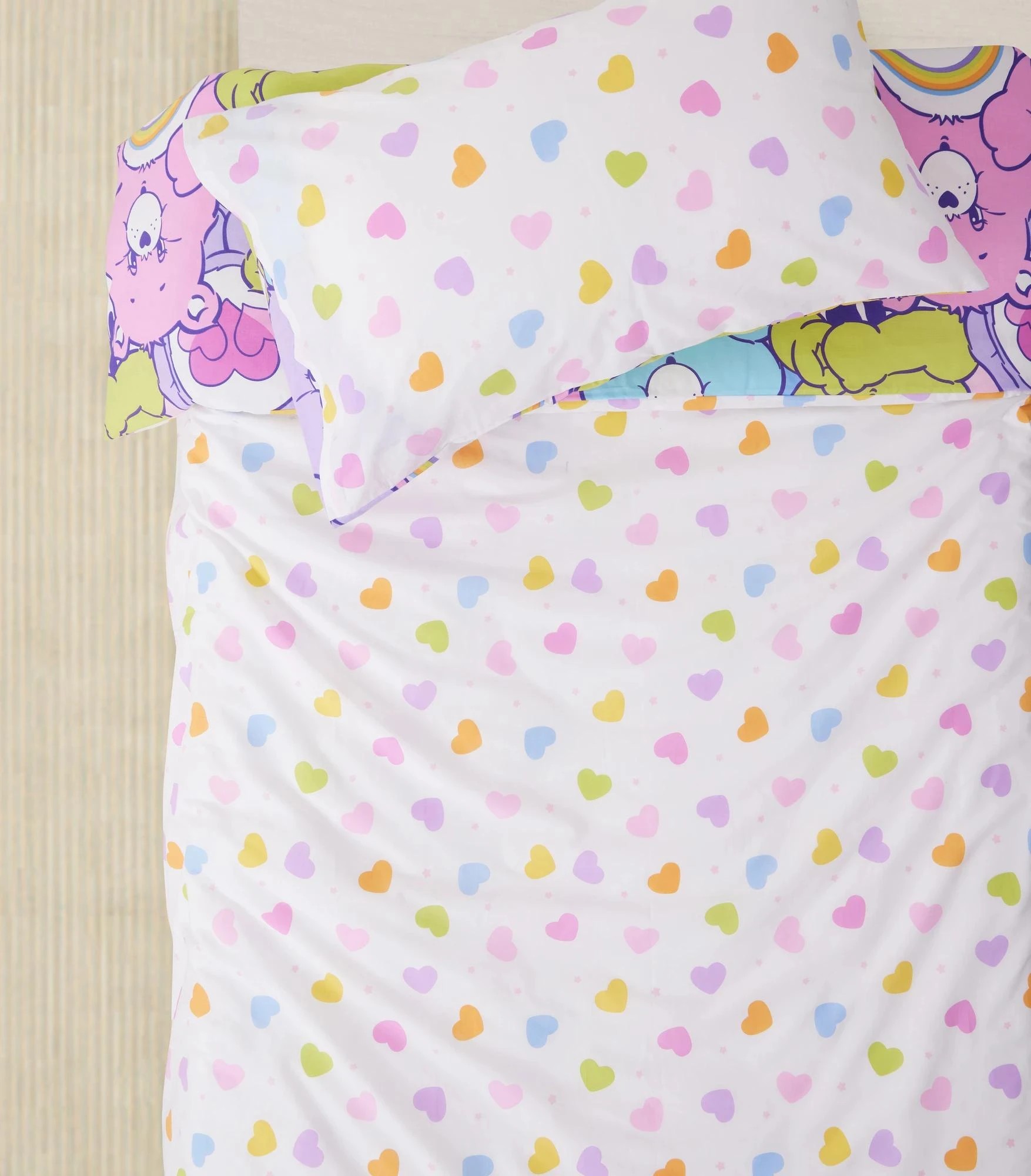 2 Care Bears Kids Quilt Cover Set - Double Bed - Multi, 2 of 4