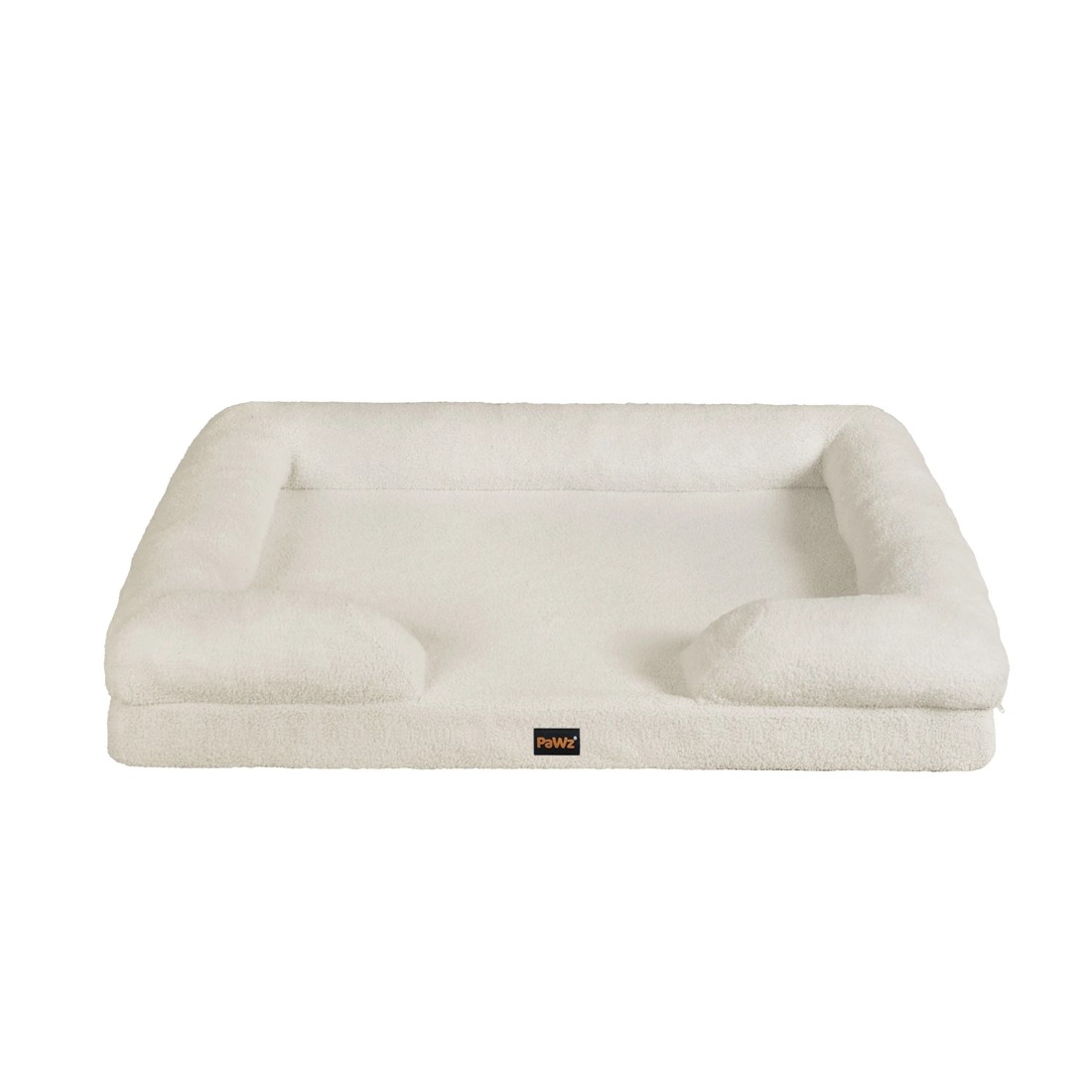 2 Pawz Memory Foam Pet Bed Xl White, 2 of 4