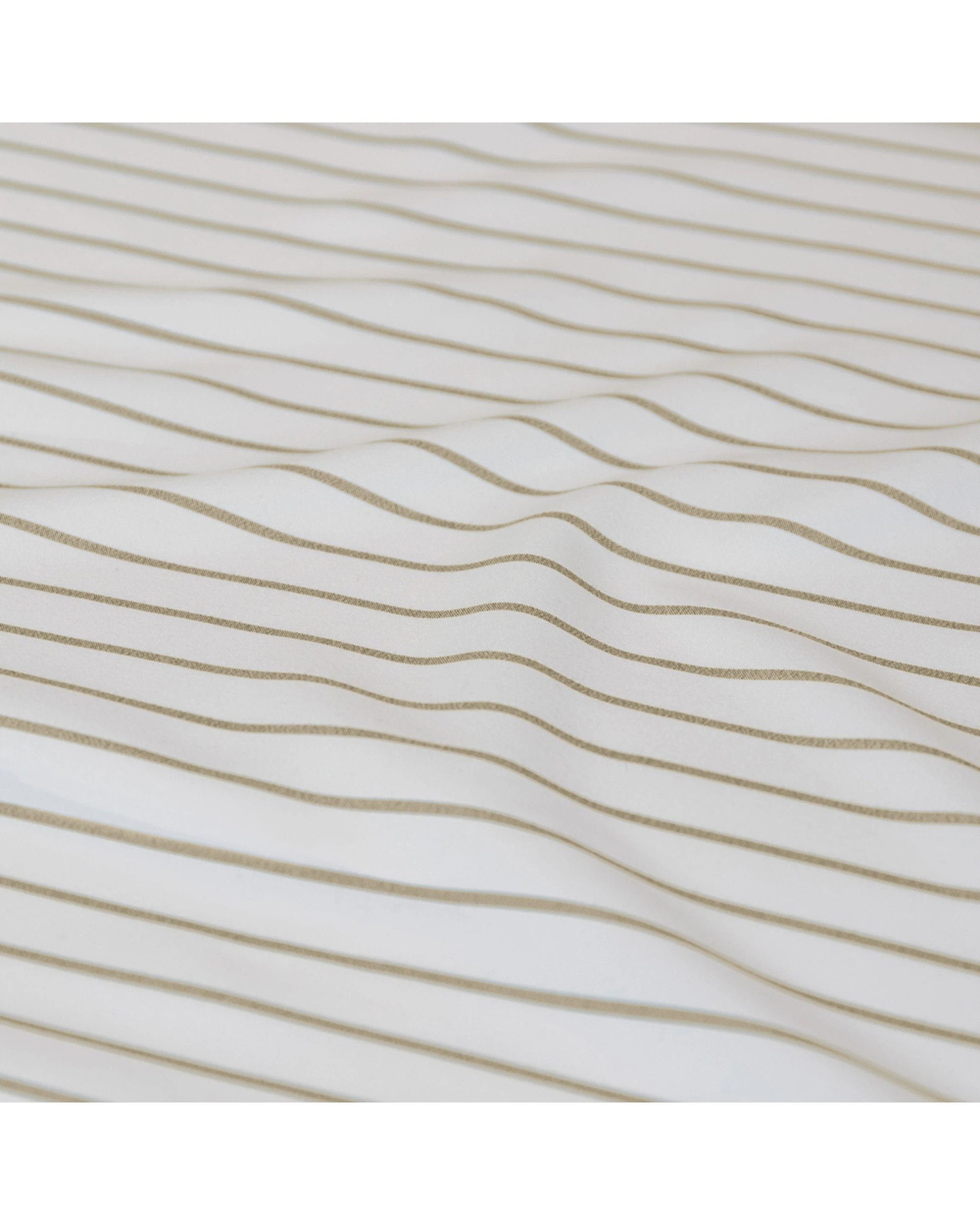 1 Ardor Boudoir Single Frankie Stripe Quilt Cover Set - Natural, 1 of 1