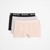 BLACK/GREY MARLE/PETAL PINK