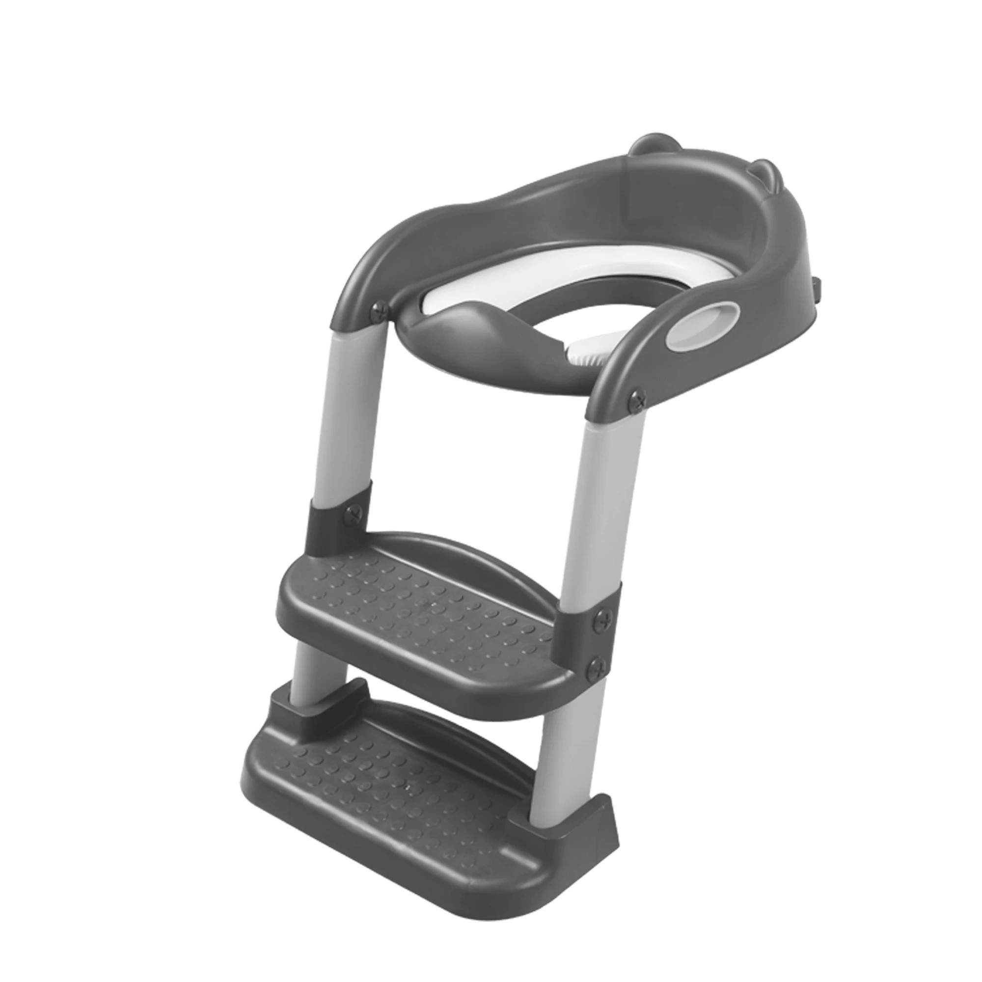 1 Bopeep Kids Toilet Training Ladder - Grey, 1 of 6