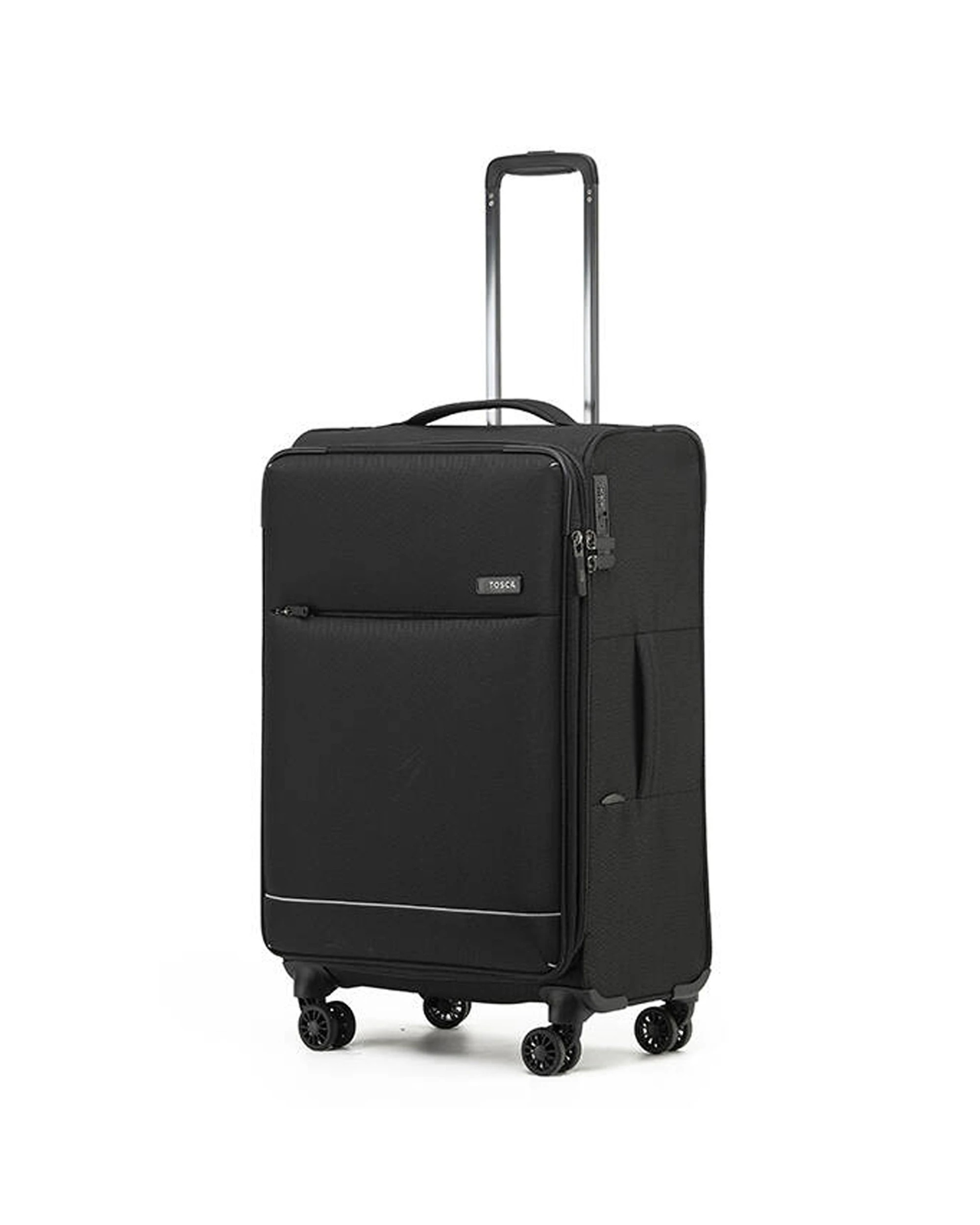 2 Tosca So-Lite 87L Suitcase Luggage Trolley - Black, 2 of 5