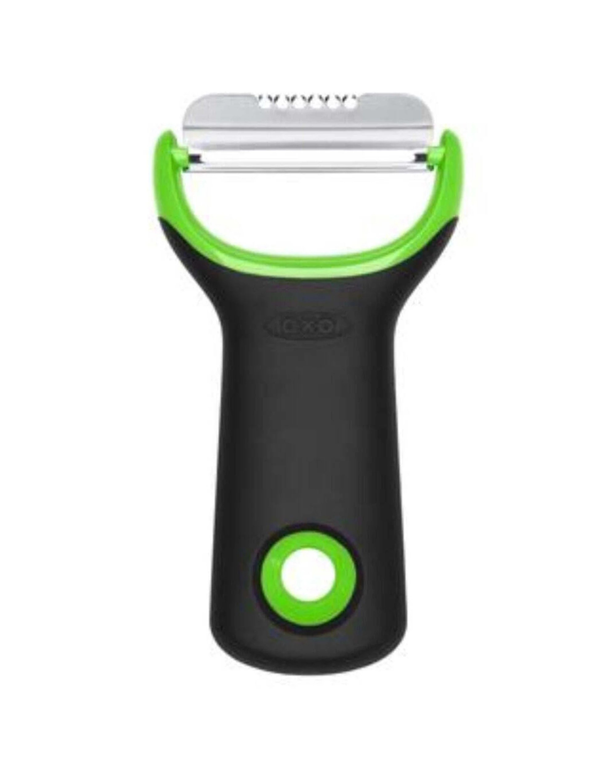 1 Oxo Good Grips Citrus Prep Peeler And Zester Japanese Serrated Blade - Green, 1 of 1
