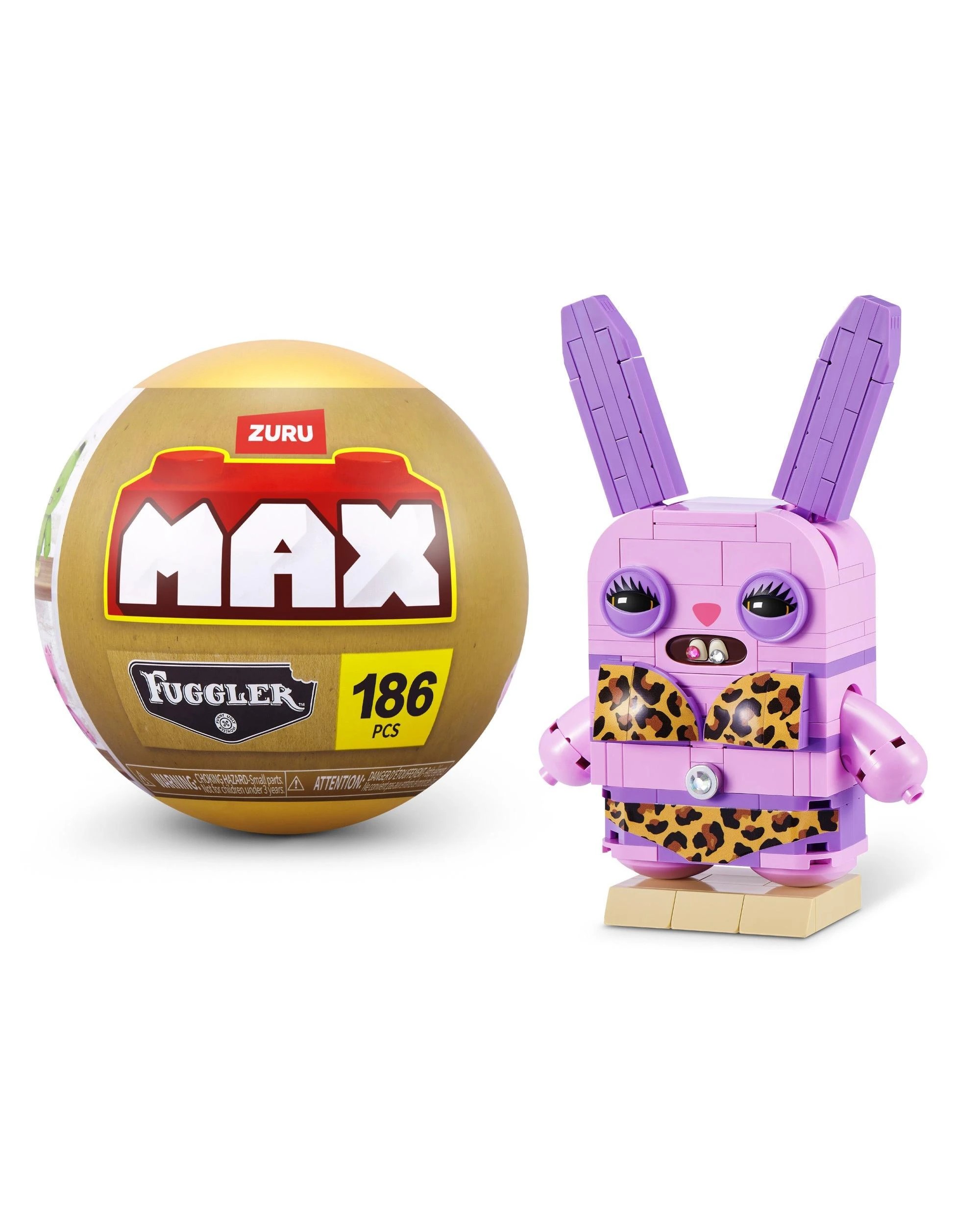 1 Zuru MAX Premium Fugglers Baddies Series 1 Rabid Rabbit, 1 of 4