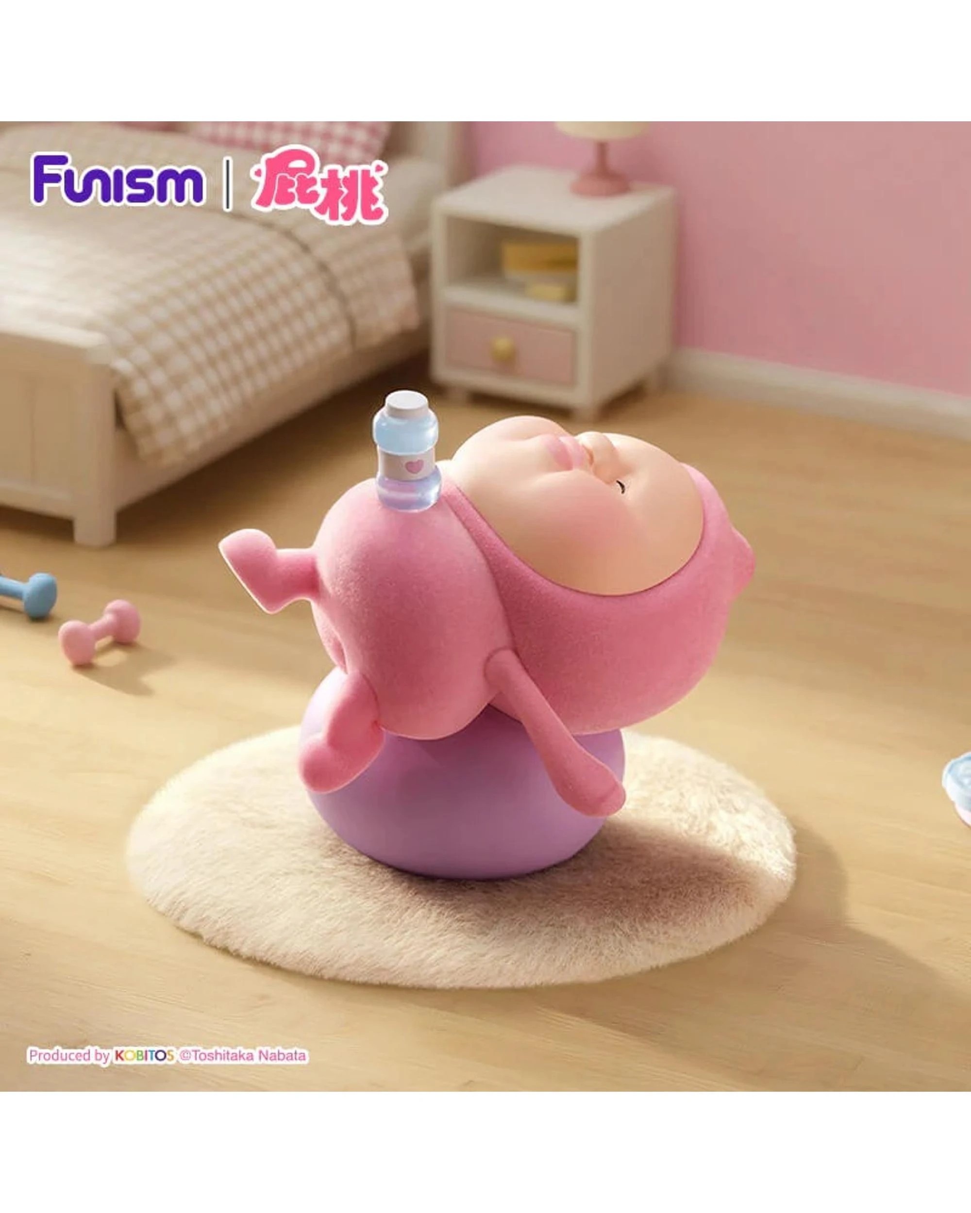 6 Funism Kobitos Gym Challenges Series Figures Blind Box, 6 of 9