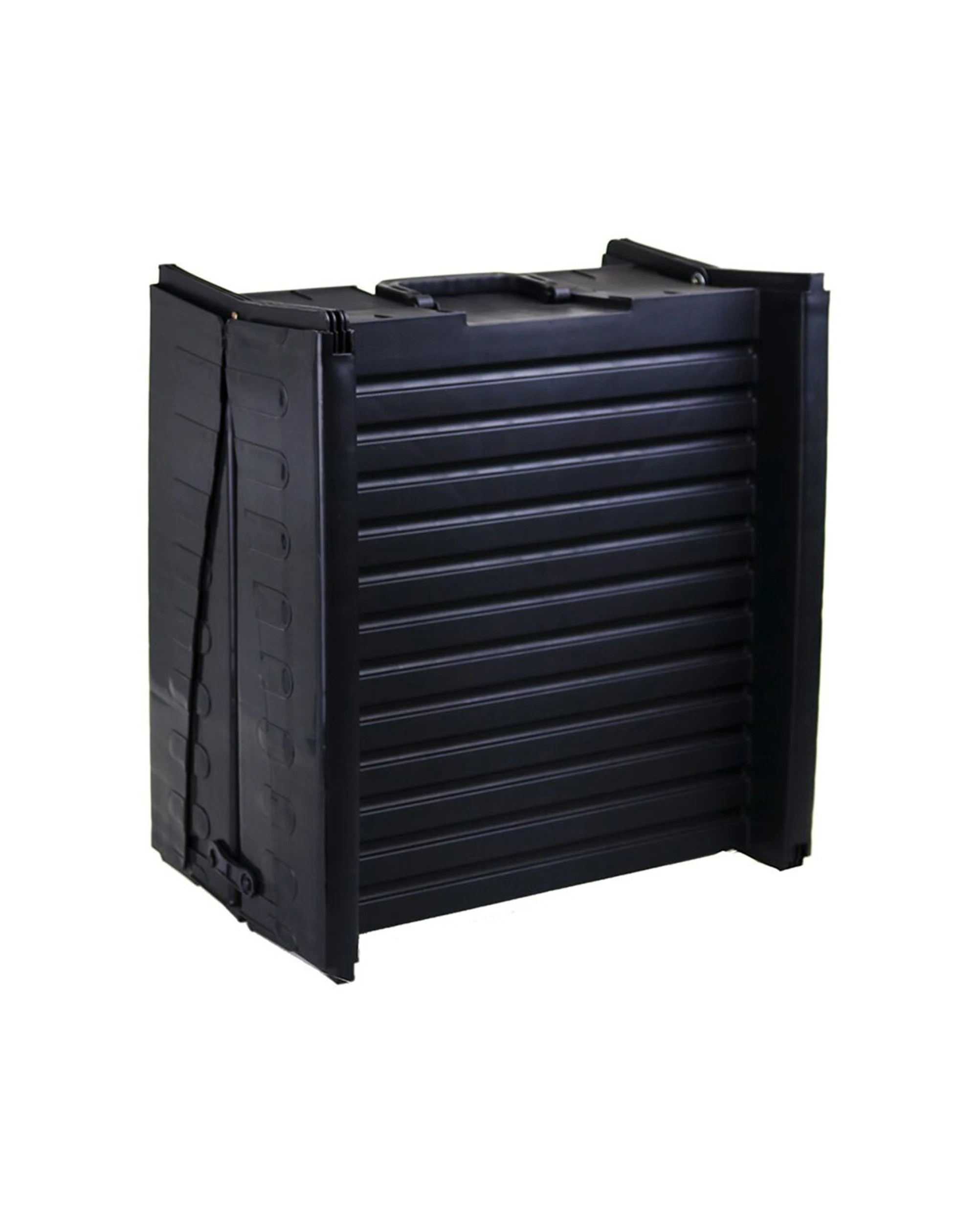 3 Paws & Claws Folding Portable Travel Dog/pets/cats Accessibility Ramp W/ Handle
 - Black, 3 of 4