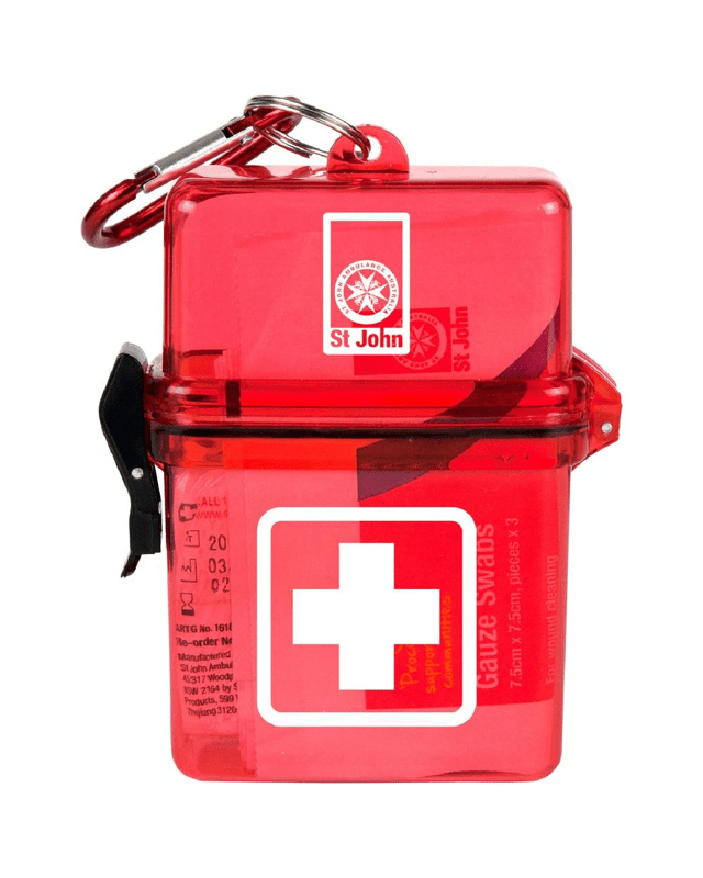 St John Carabiner Portable First Aid