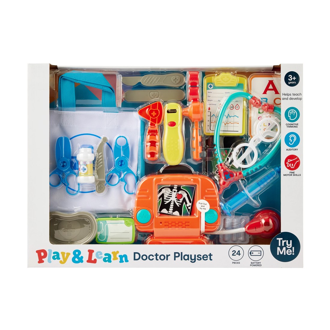 9 24 Piece Play & Learn Doctor Playset, 9 of 10