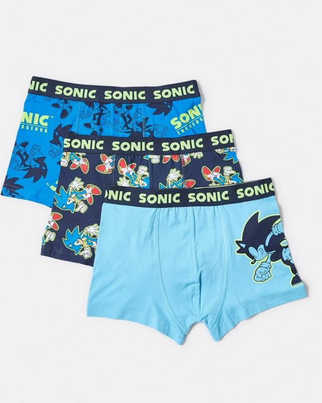 3 Pack Sonic The Hedgehog License Tr