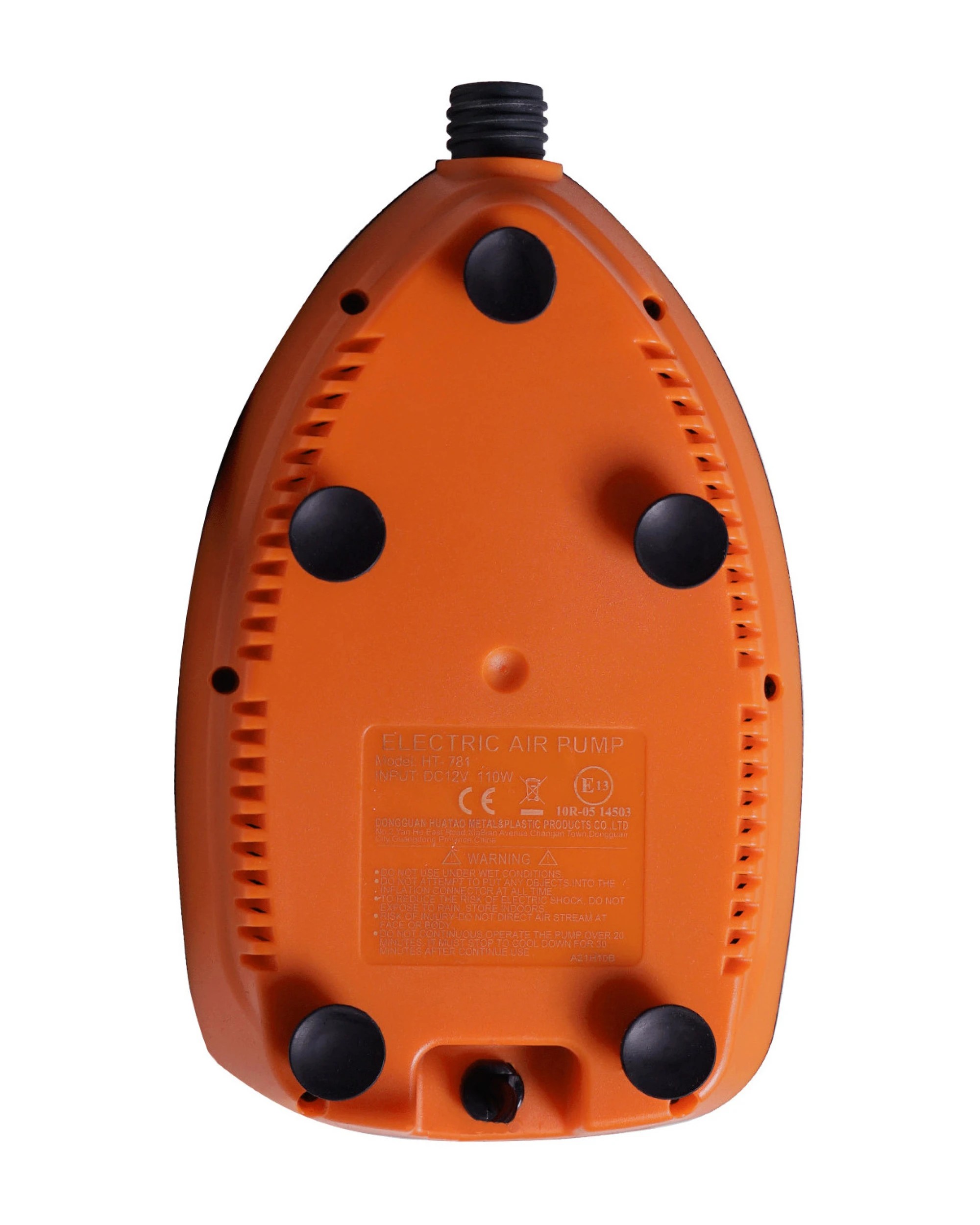 5 Kahuna 12V Electric Air Pump for Inflatable Paddle Boards, Air Track Mats, Gym Mats and More - Orange, 5 of 5