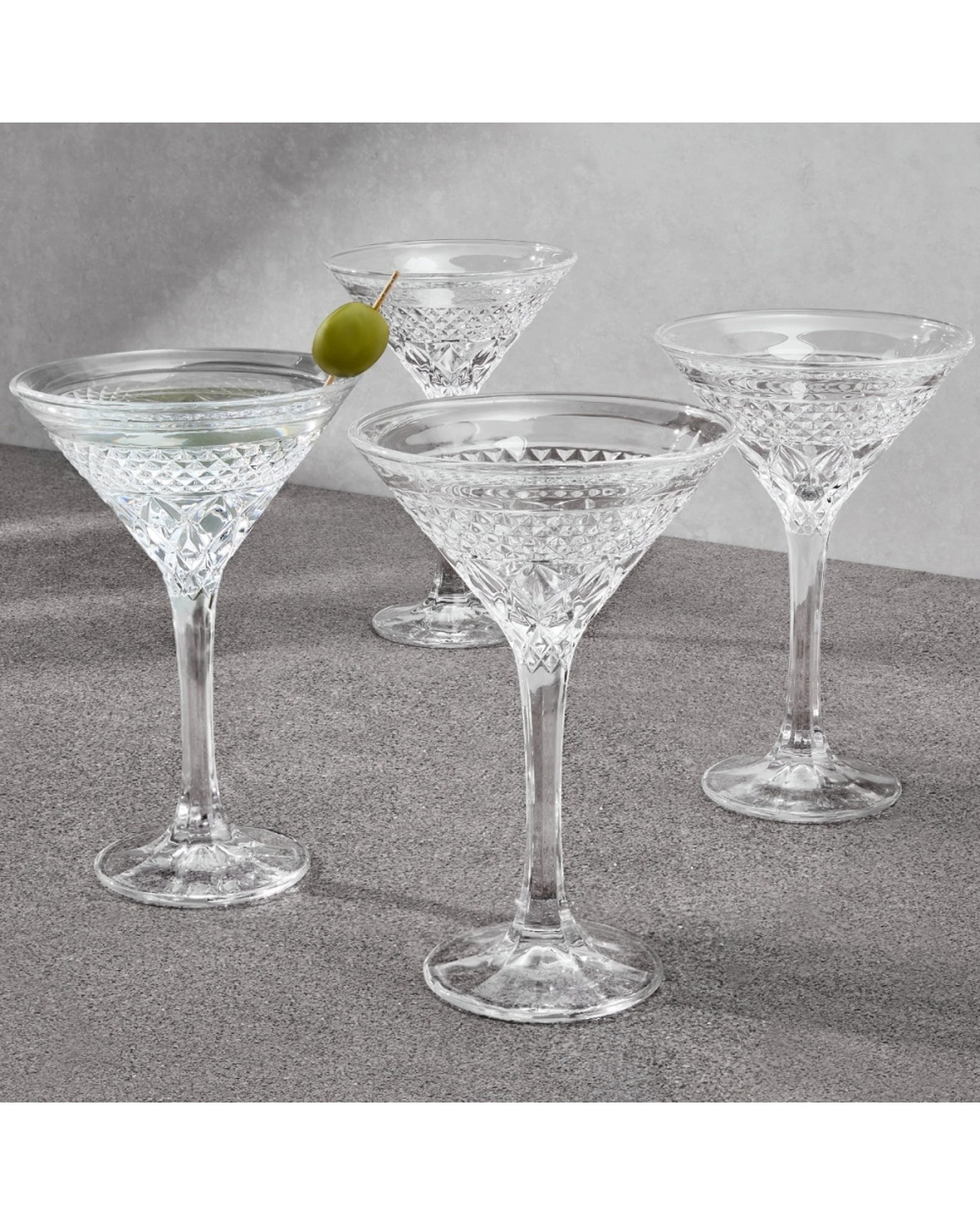 4 Maxwell & Williams 4 Pack Speakeasy Martini Glasses 180ml High Quality - Plain, 4 of 4