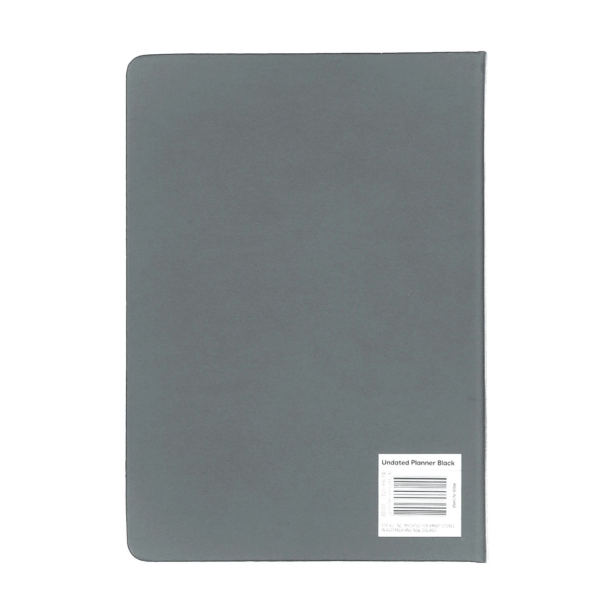 6 Undated Planner - Black, 6 of 6